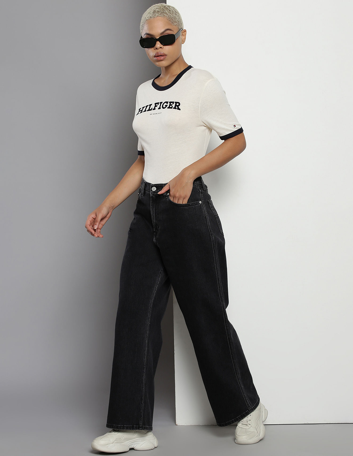 Tommy Hilfiger Monotype Flock Regenerative Cotton T-Shirt