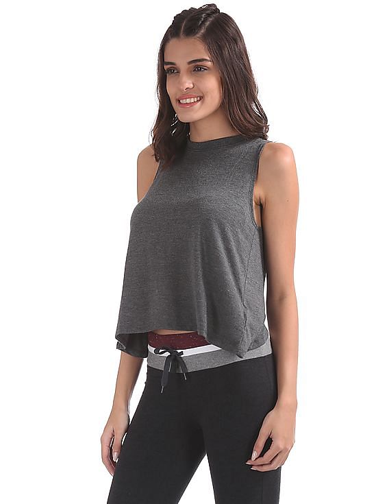Aeropostale Tulip Back Sleep Tank