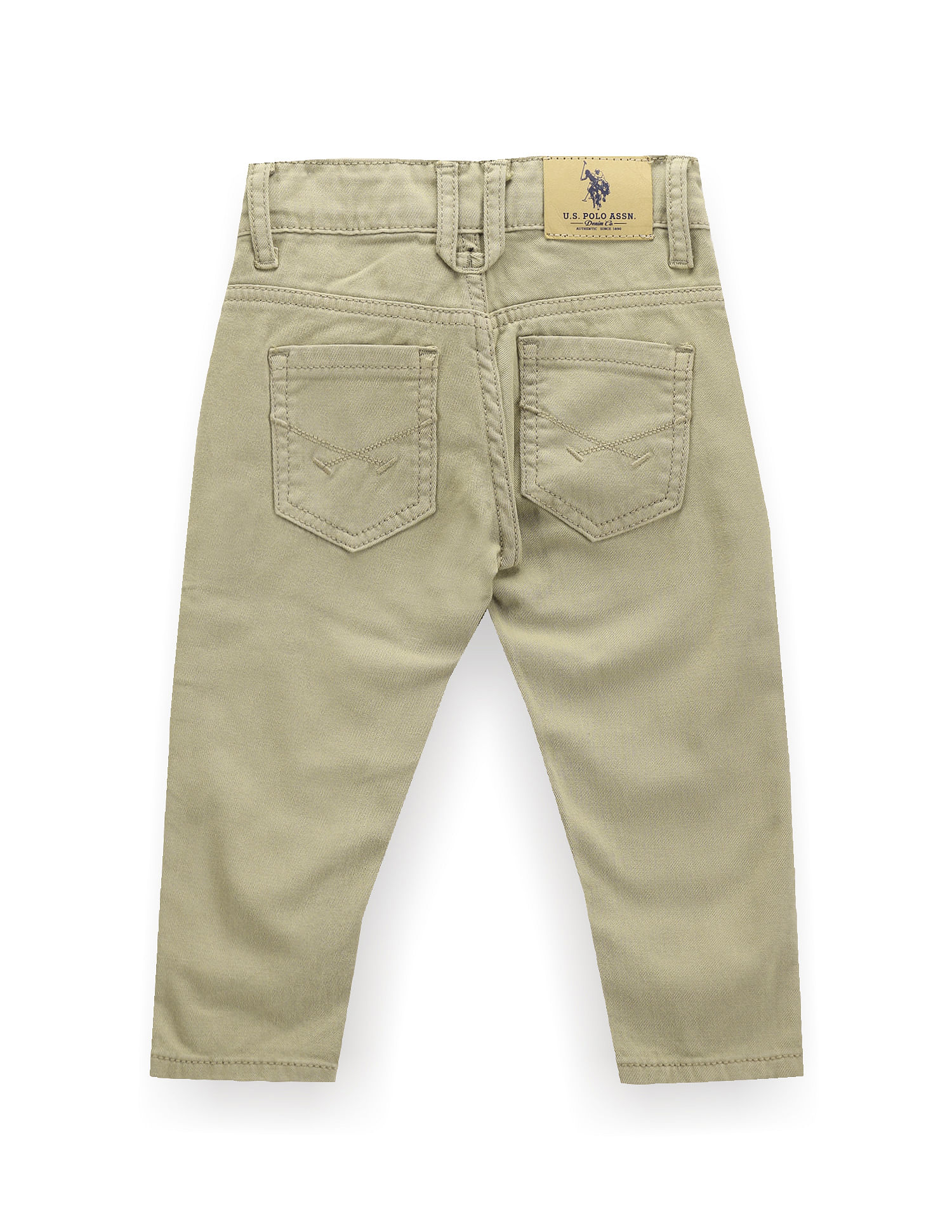 U.S. Polo Assn. Kids Boys Clean Look Slim Fit Jeans