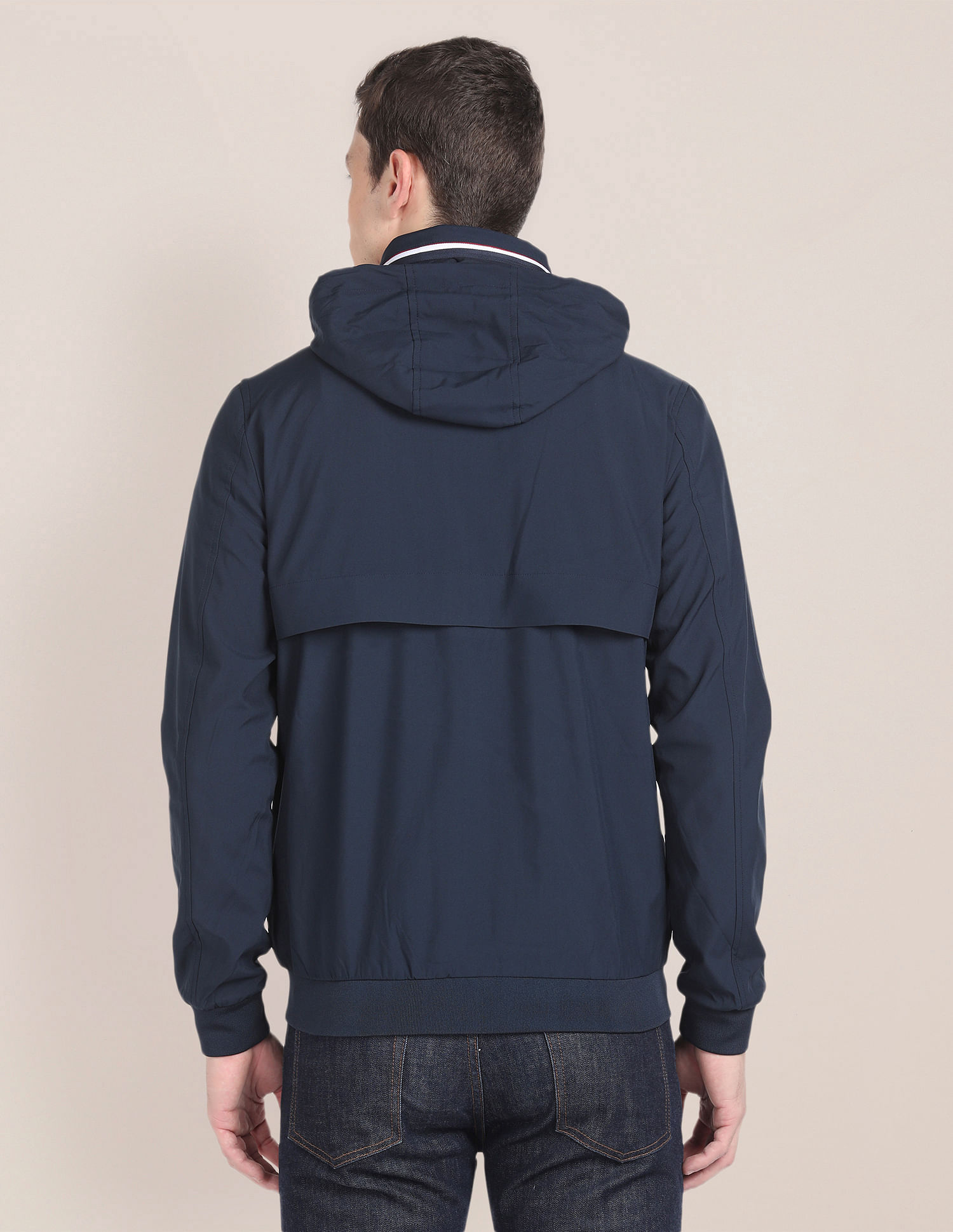 U.S. Polo Assn. Detachable Hood Windcheater Jacket