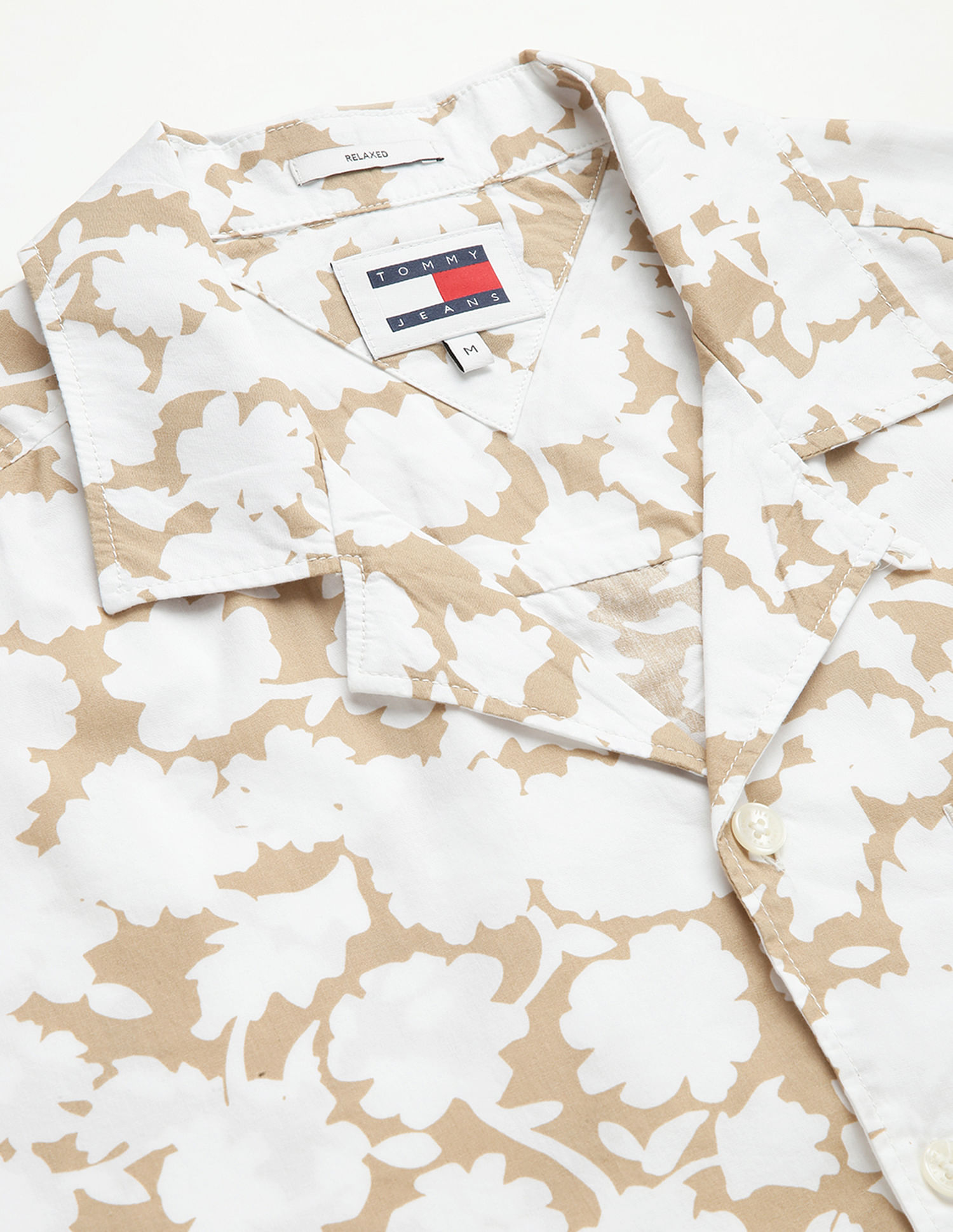 Tommy Hilfiger Cuban Collar Floral Shirt