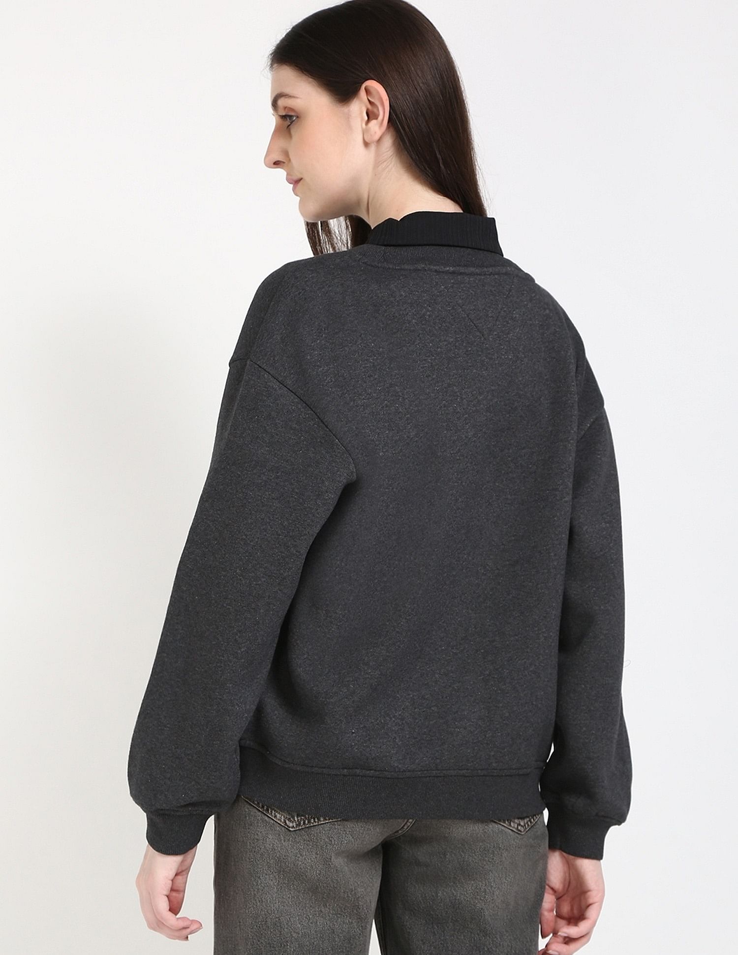 Tommy Hilfiger Regular-Fit Cotton V-Neck Sweatshirt