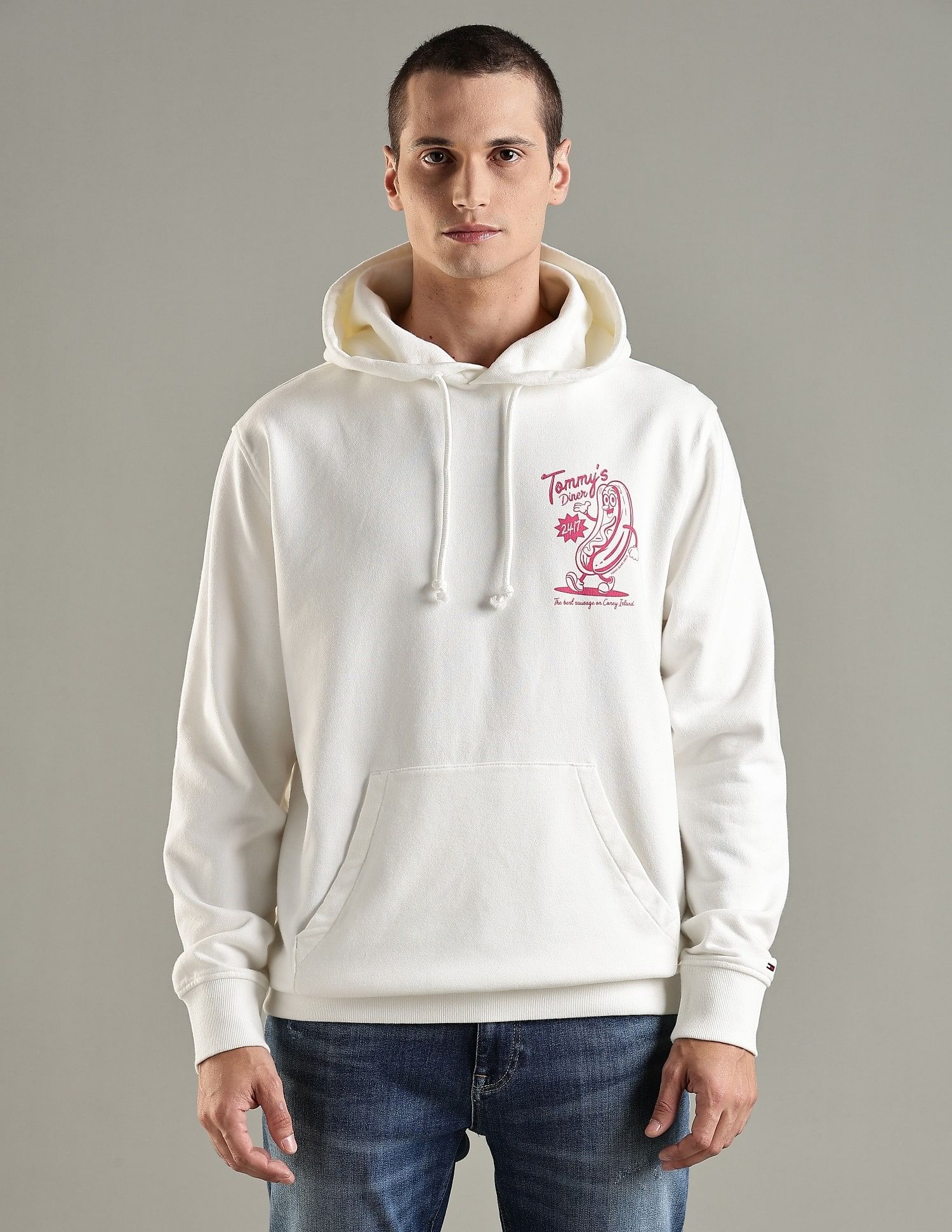 Tommy Hilfiger Graphic Regular Fit Cotton Sweatshirt