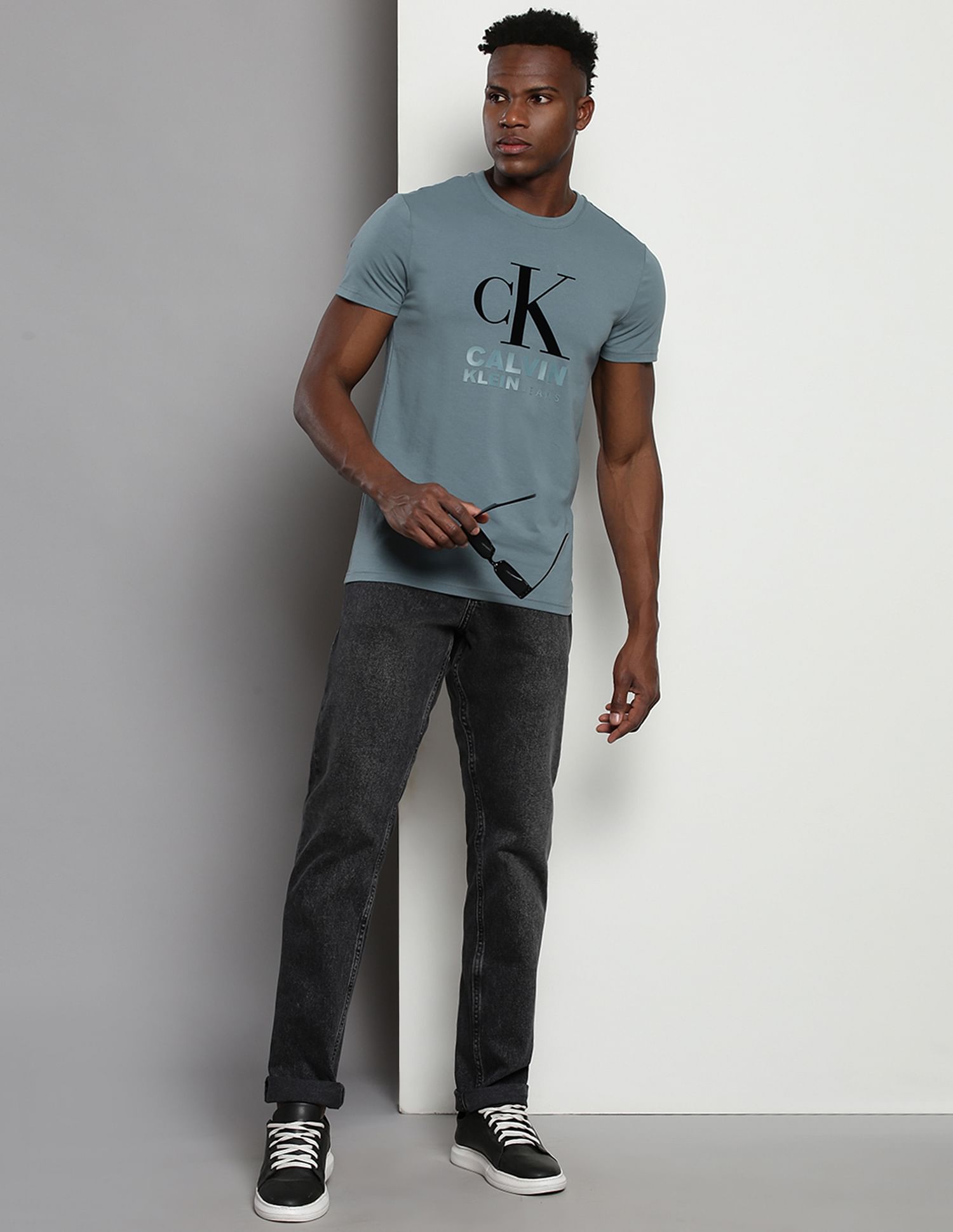 Calvin Klein Bold Logo Varsity T-Shirt