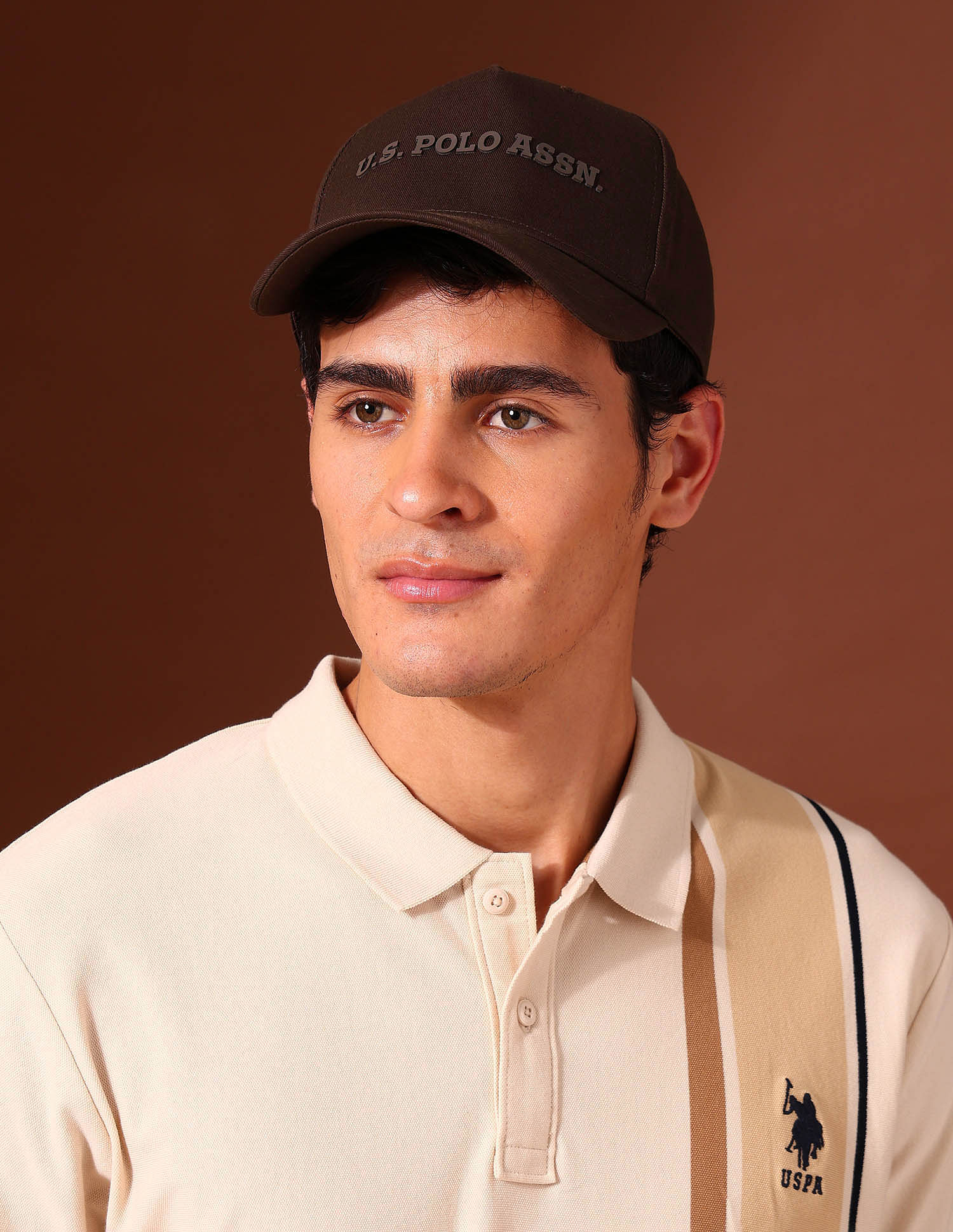 U.S. Polo Assn. Brand Embossed Twill Cap