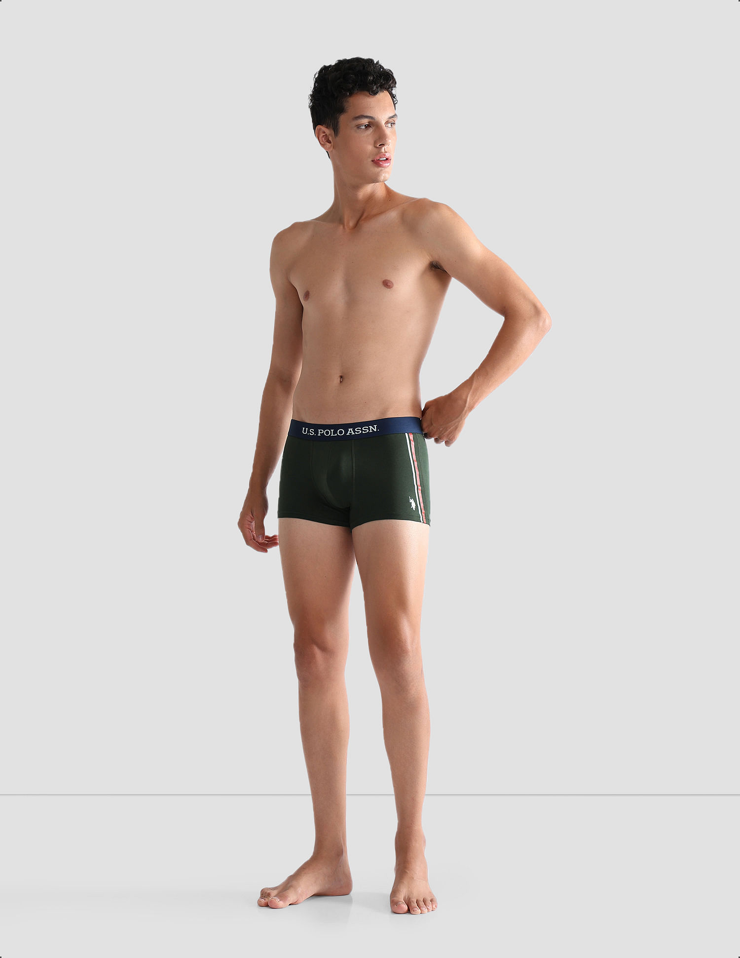 U.S. Polo Assn. Solid Super Soft ET001 Trunks - Pack Of 1
