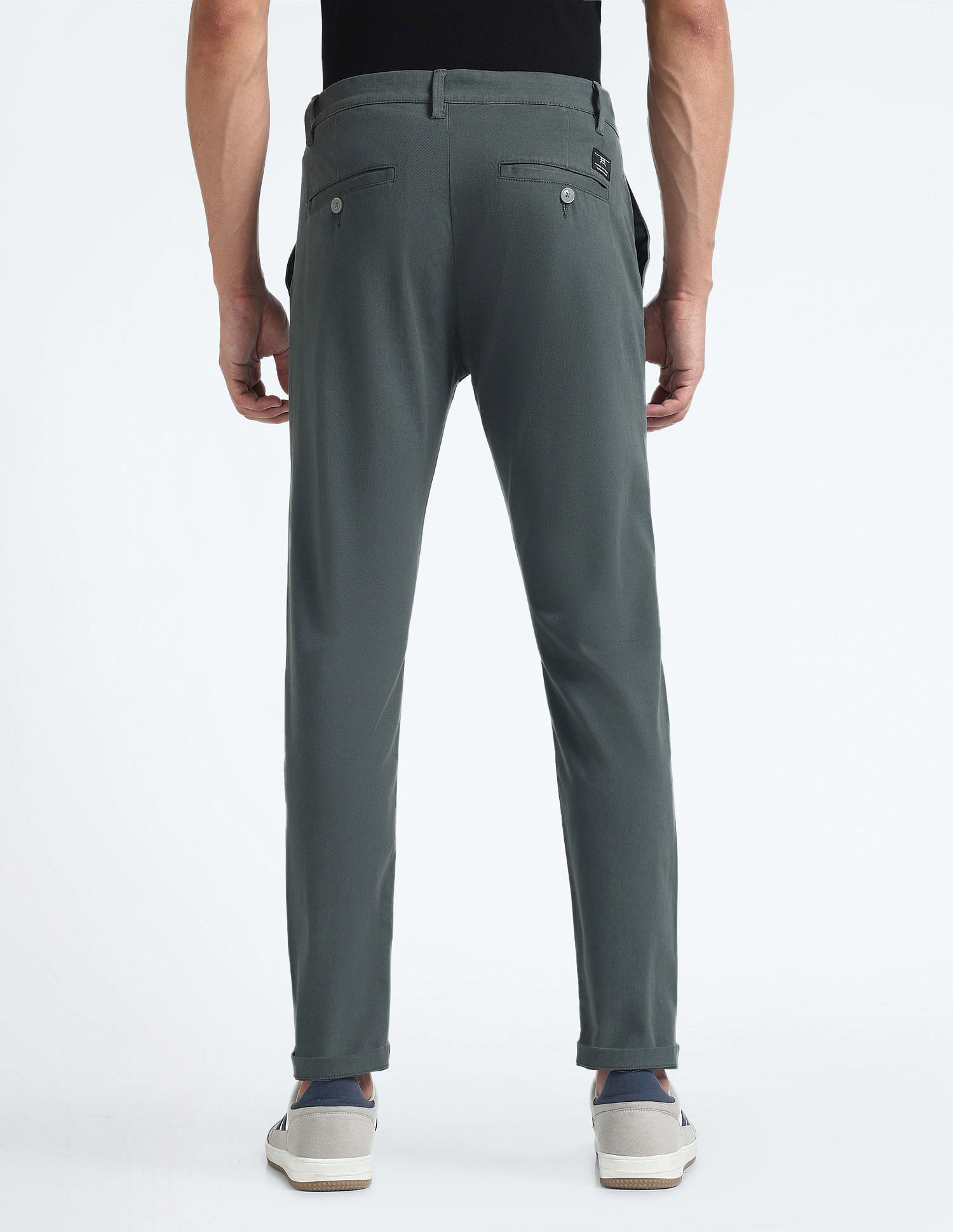 Flying Machine Slash Slim Tapered Fit Twill Chinos