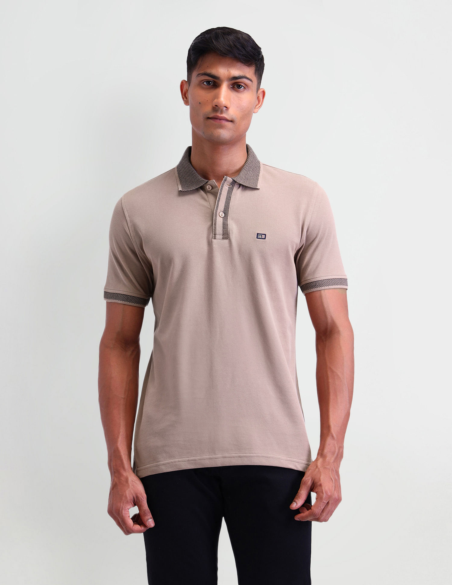 Arrow Sport Solid Regular Fit Polo Shirt