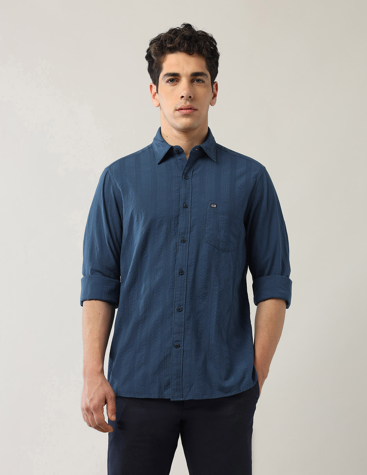 Arrow Sport Textured Regular Fit Shirt