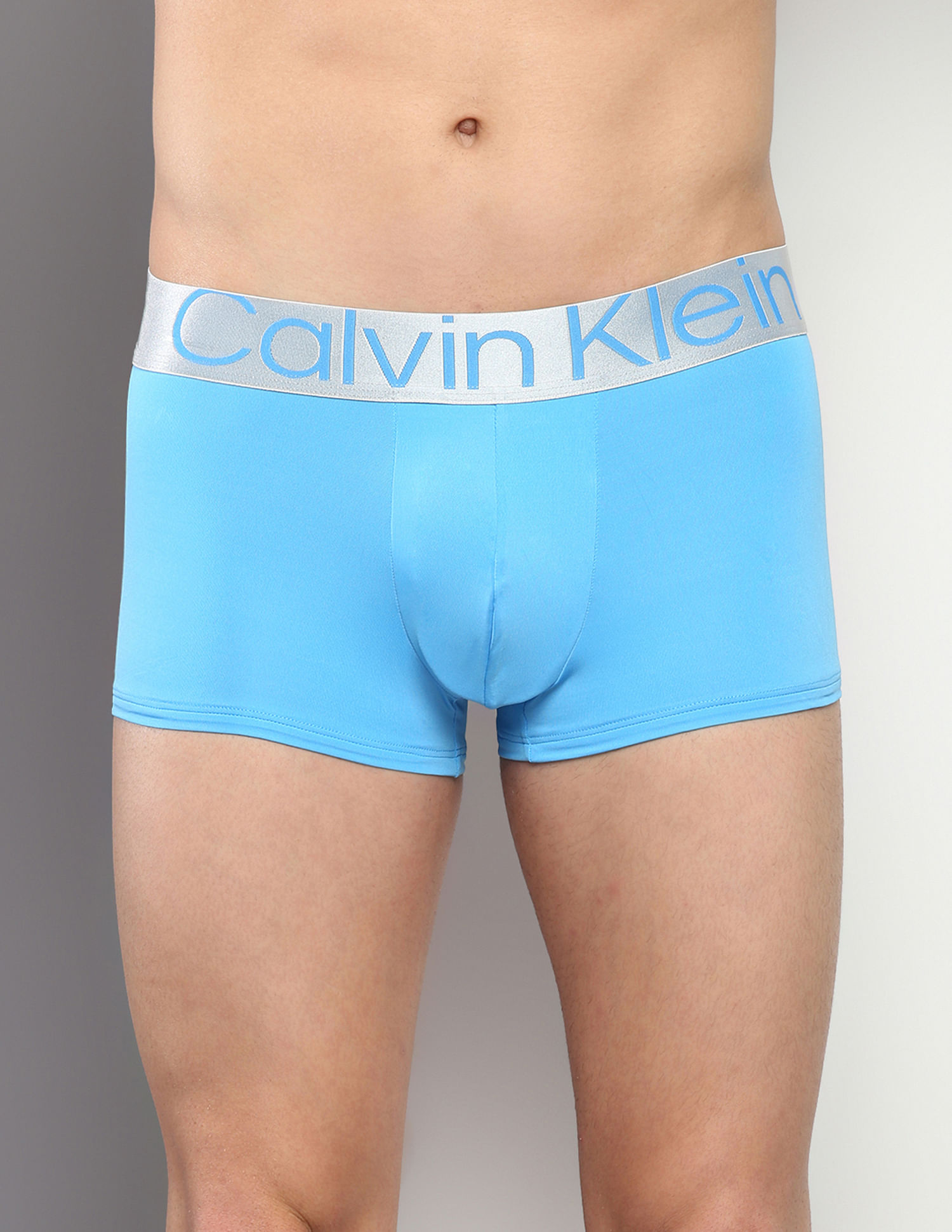 Buy Calvin Klein Underwear Low Rise Solid Trunks - Pack Of 3 