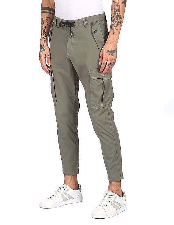 Denim Co. Mens Cuffed Cargo Pants | eBay