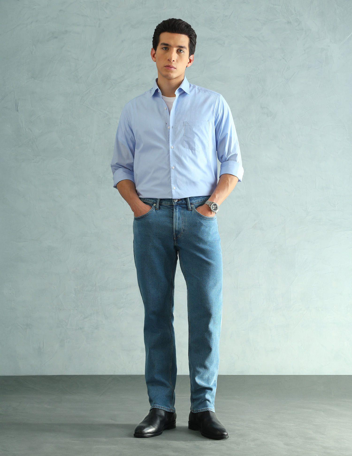 Arrow Slim Fit Smart Formal Shirt