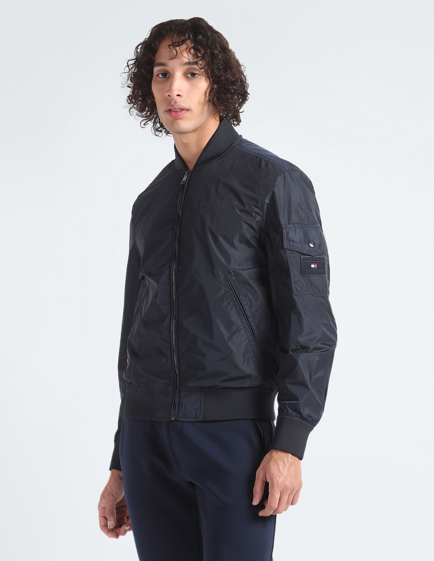 Tommy cheap bomber jacket