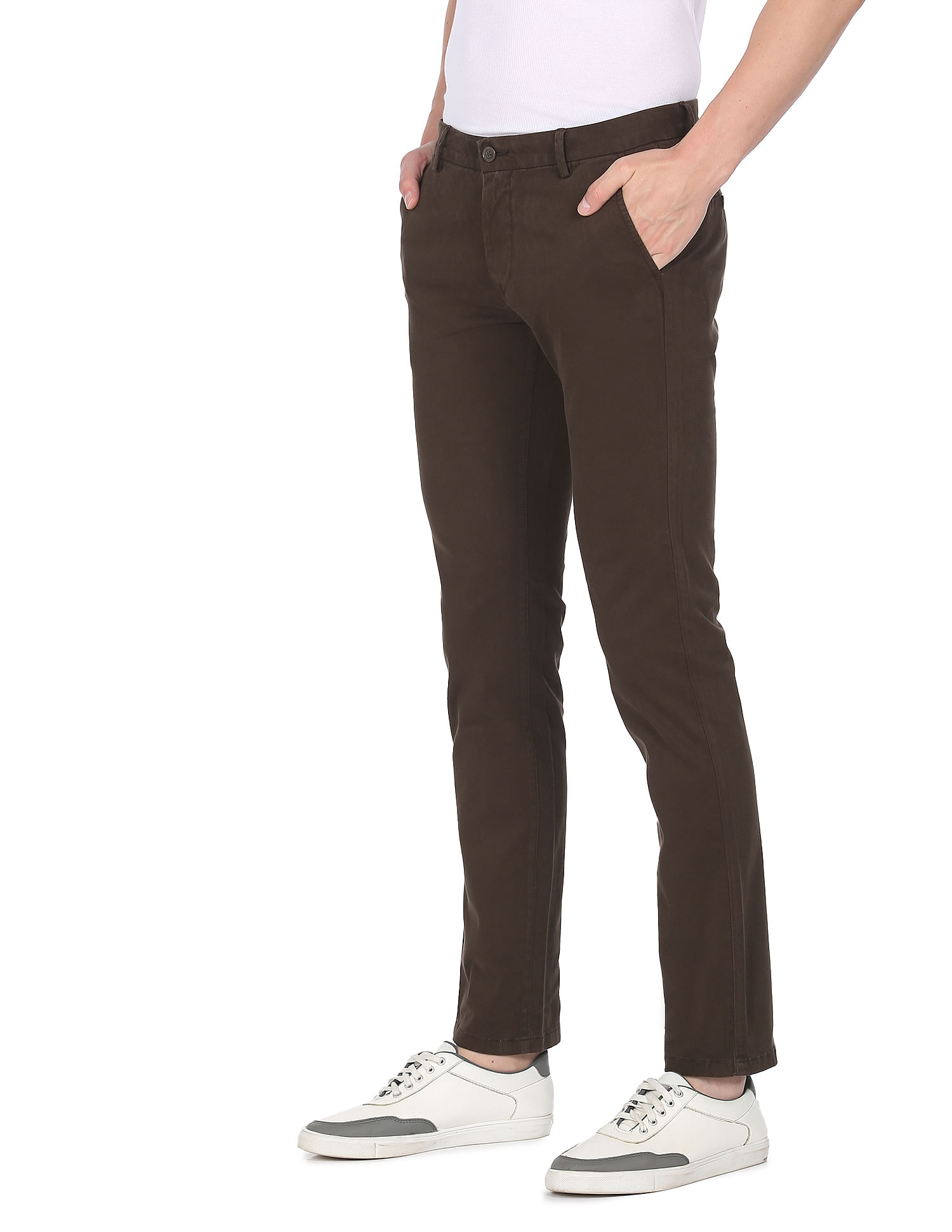 Aurélien | Brown Linen Trousers