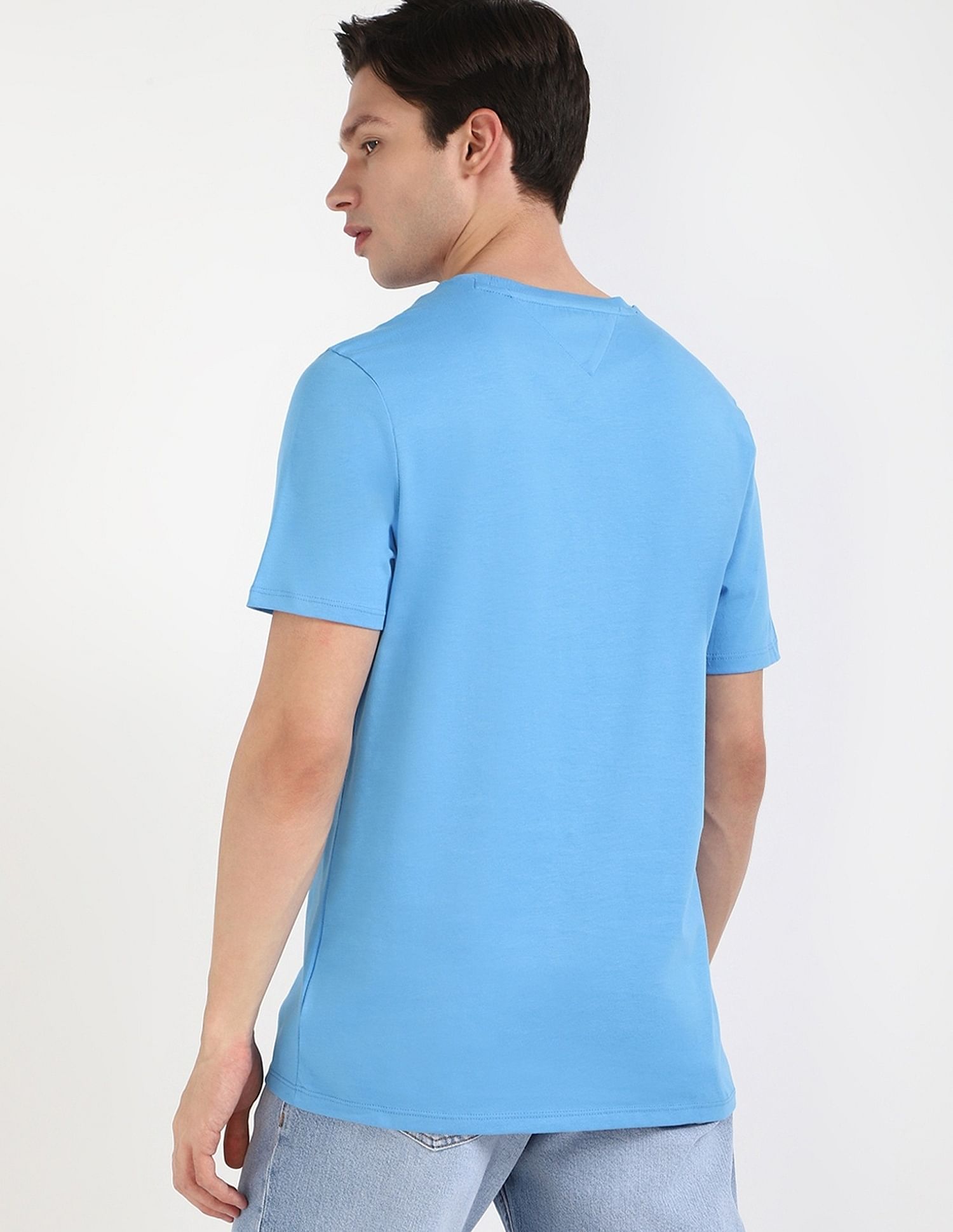 Tommy Hilfiger Solid Regular-Fit Cotton T-Shirt