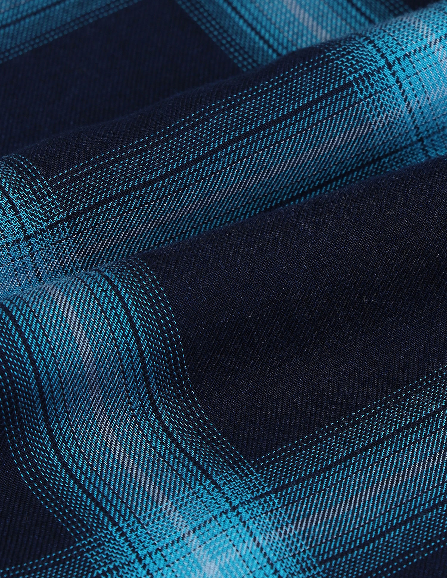 Flying Machine Grid Tattersall Checked Twill Shirt