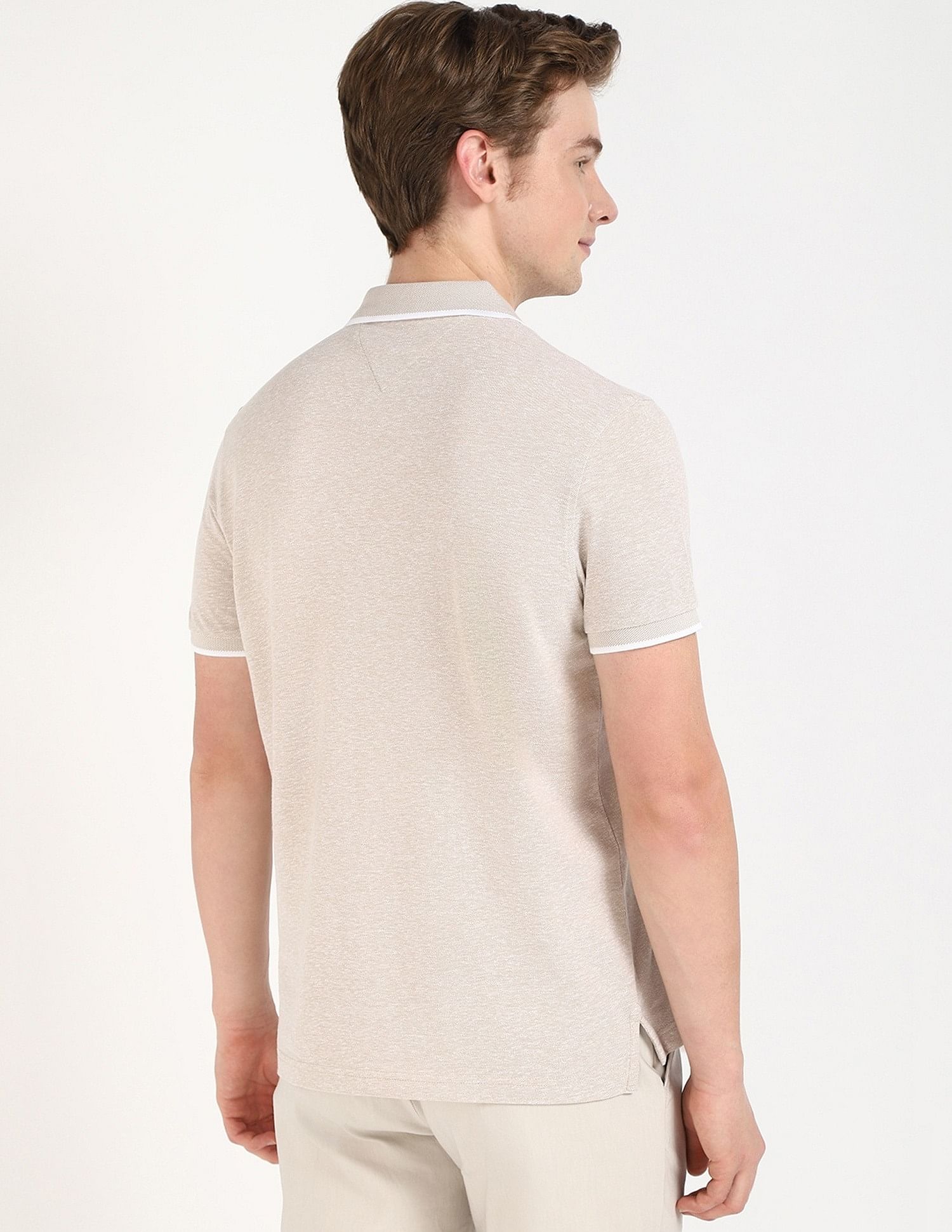 Tommy Hilfiger Printed Regular-Fit Cotton Polo Shirt