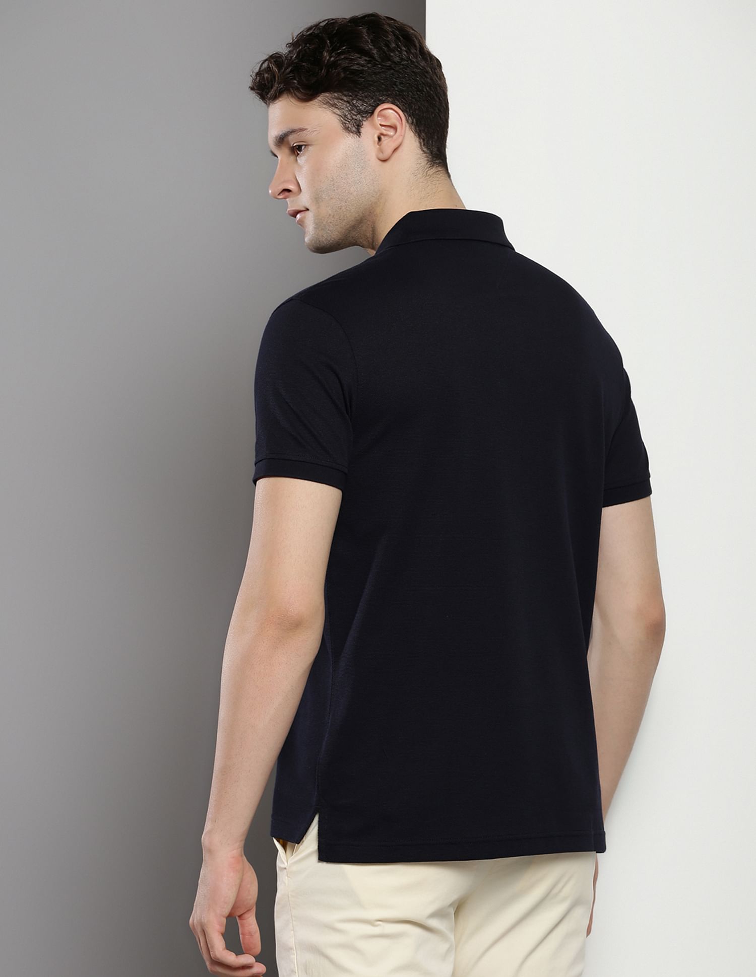 Tommy Hilfiger Sustainable Boucle Solid Polo Shirt