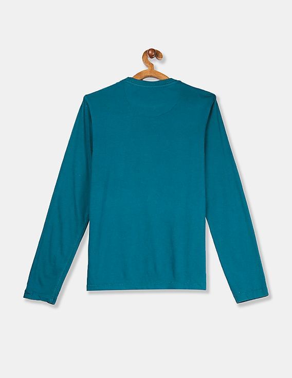 U.S. Polo Assn. Kids Crew Neck Brand Print T-Shirt