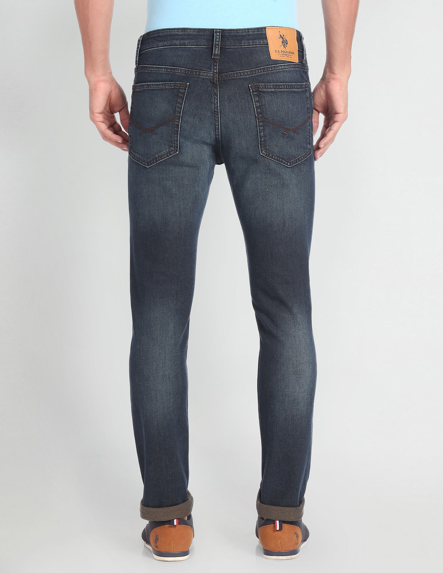 Buy U.S. Polo Assn. Denim Co. Regallo Skinny Fit Blue Jeans