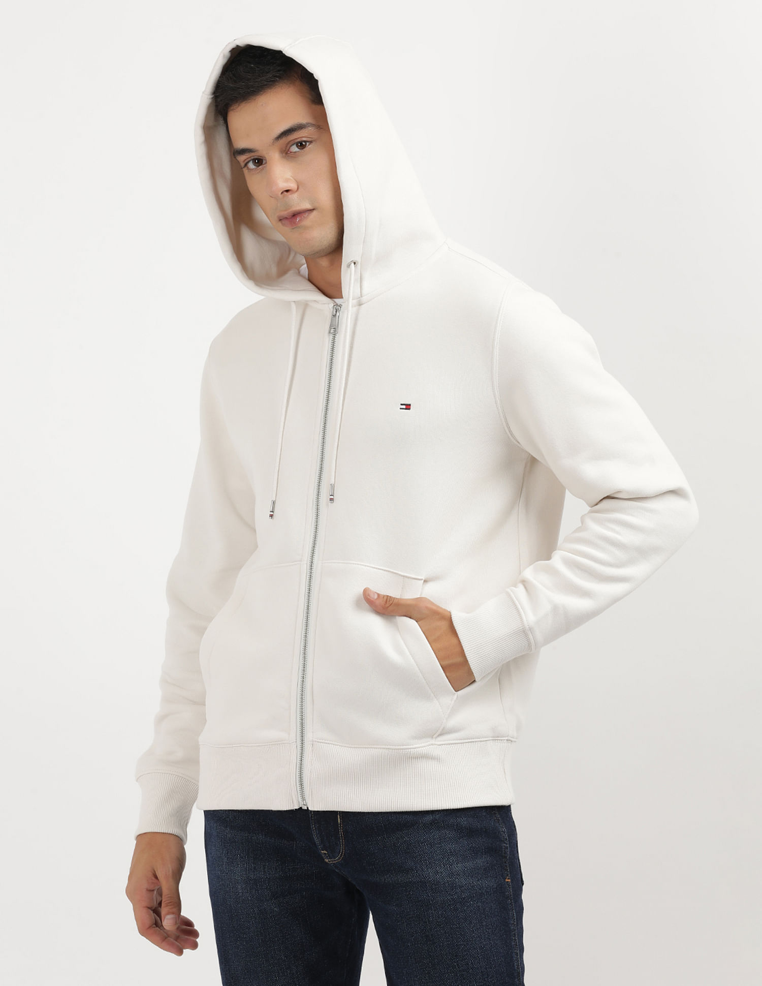 Tommy Hilfiger Essential Cotton Hooded Sweatshirt