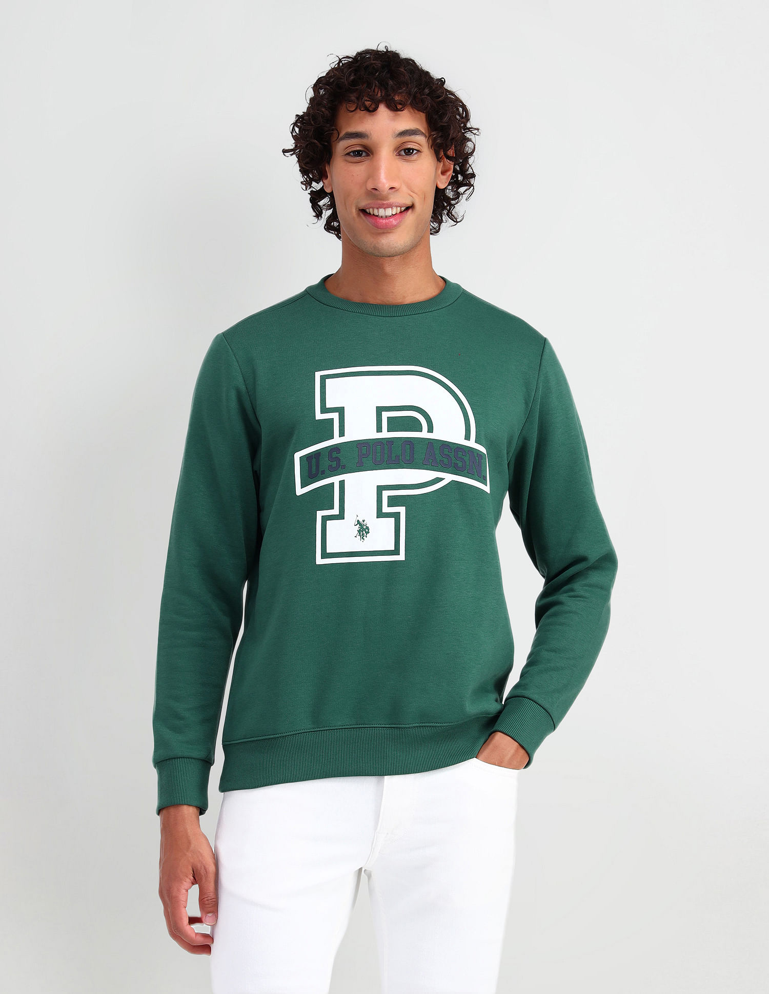 U.S. Polo Assn. Denim Co. Crew Neck Regular Fit Sweatshirt