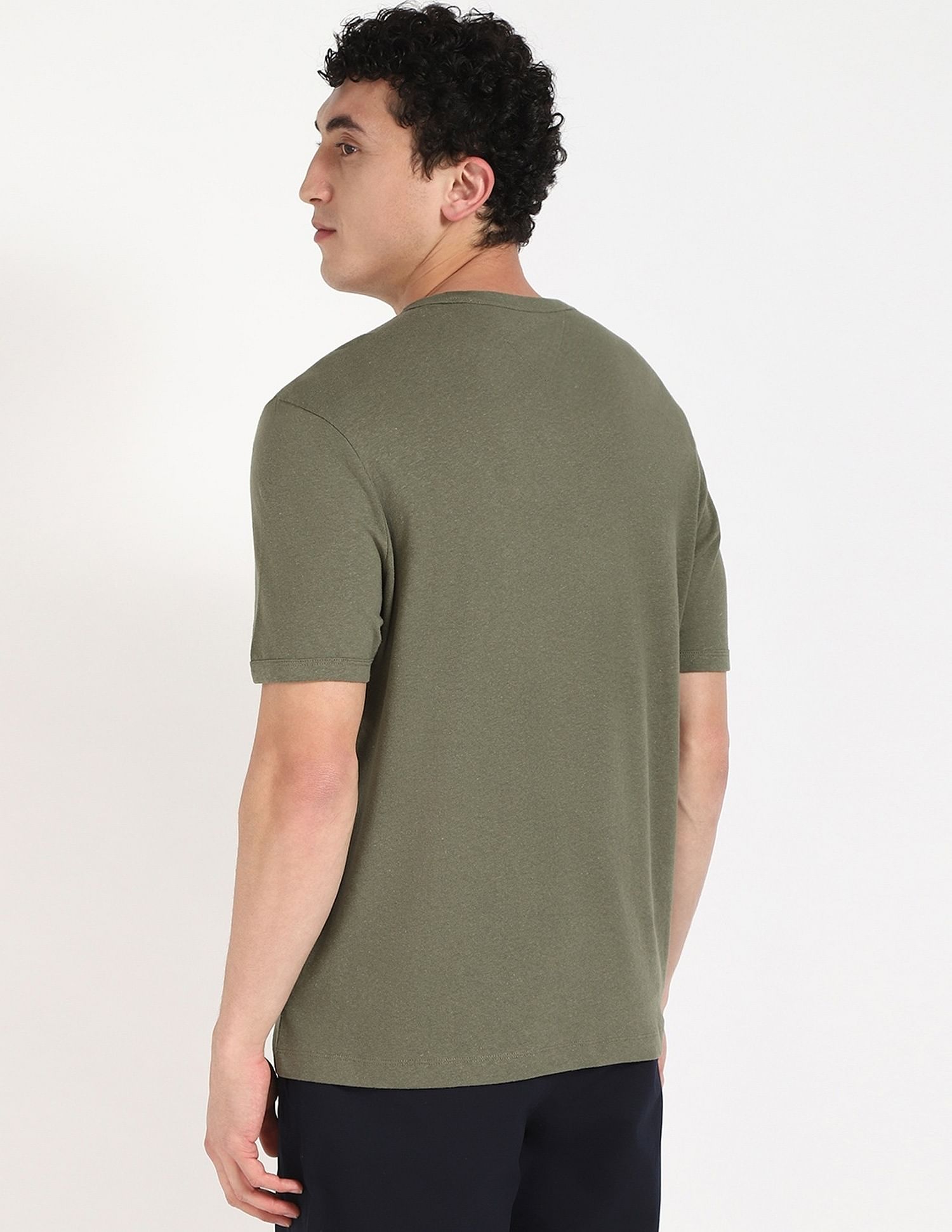Tommy Hilfiger Solid Regular Fit T-shirt