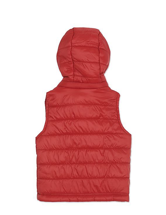 U.S. Polo Assn. Kids Sleeveless Solid Puffer Jacket