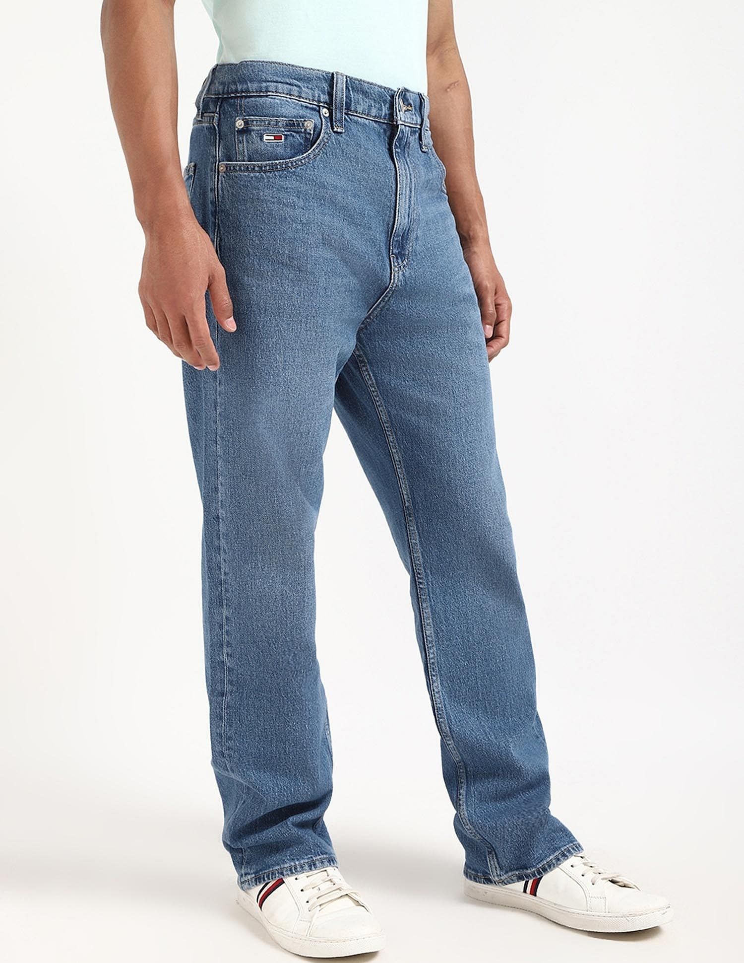 Tommy Hilfiger Blue Men's Jeans for Casual Comfort