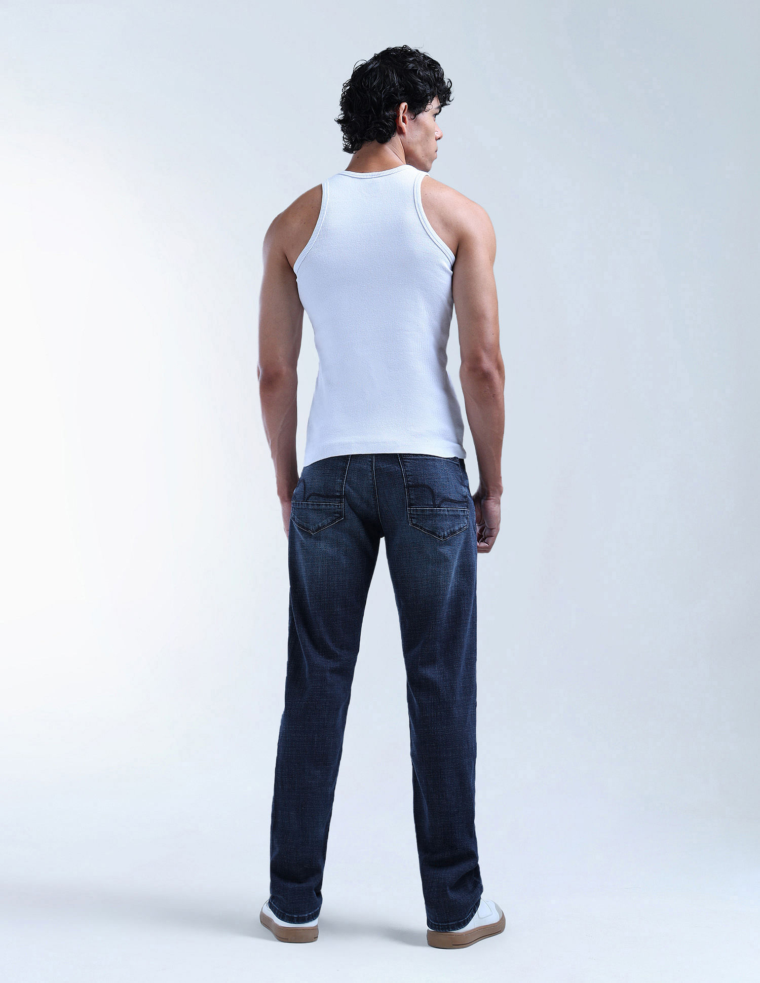 Flying Machine Freddie Slim Straight Fit Style Denim Jeans
