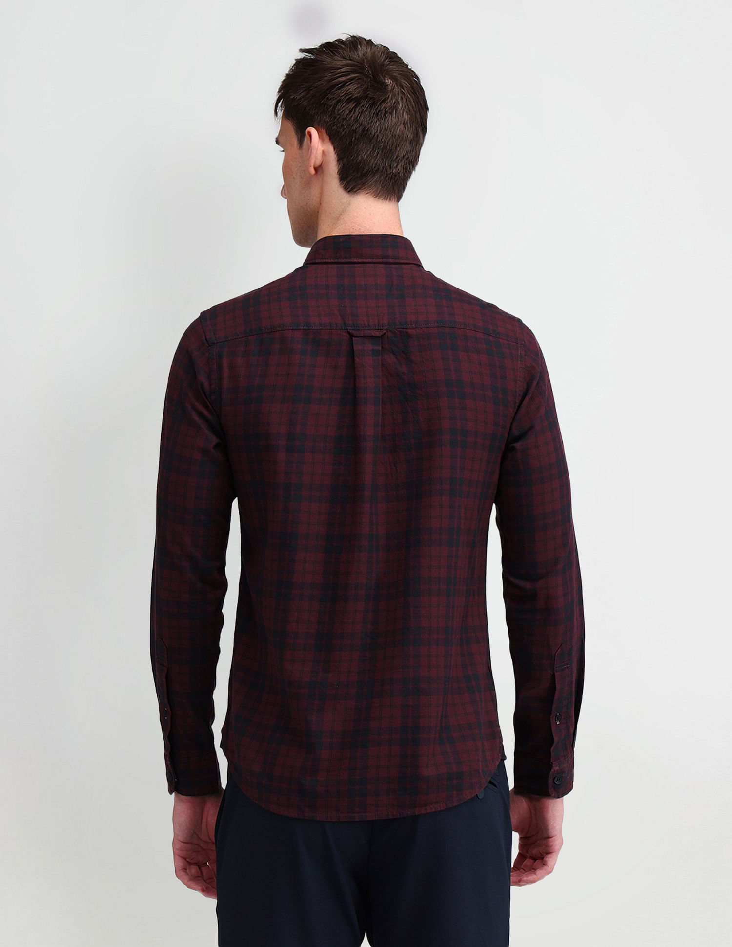 U.S. Polo Assn. Denim Co. Slim Fit Tartan Checked Shirt