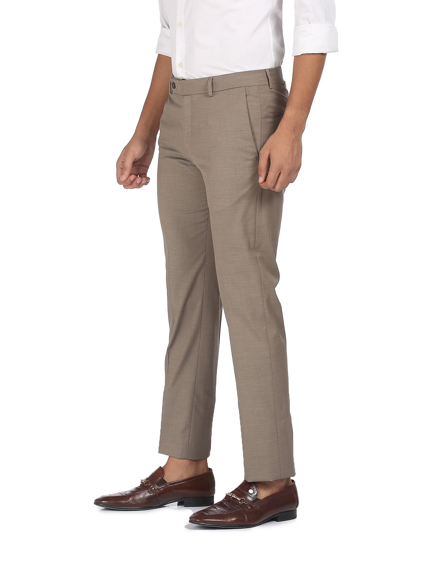 The Row Tamarindo Pleated Straight Leg Trousers In Anchor | ModeSens