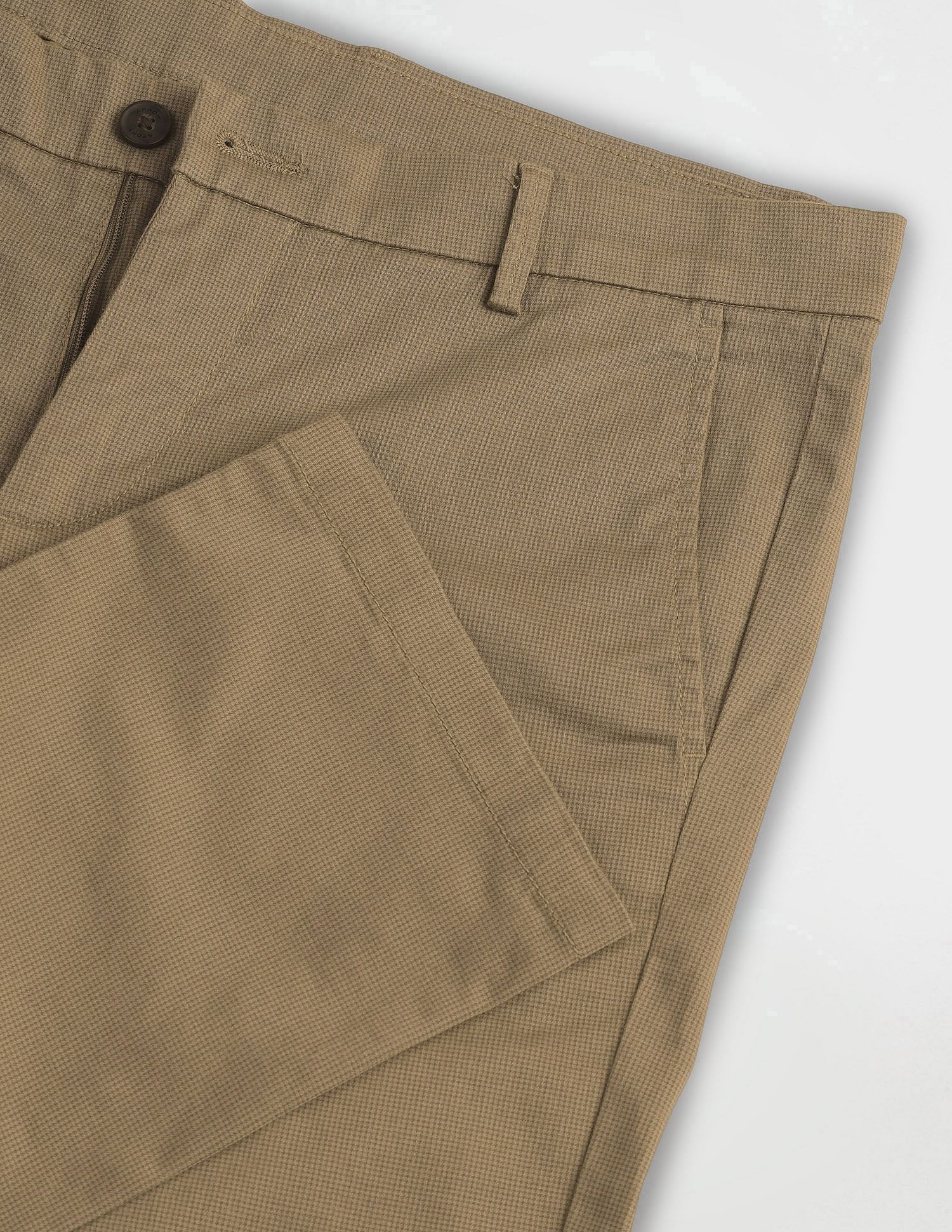 Arrow Sport Printed Slim Fit Trousers