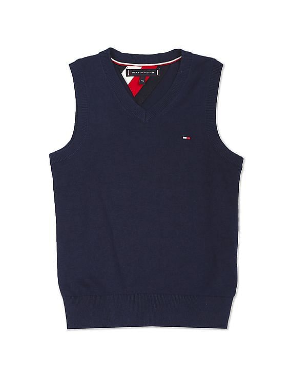 tommy hilfiger sleeveless sweater