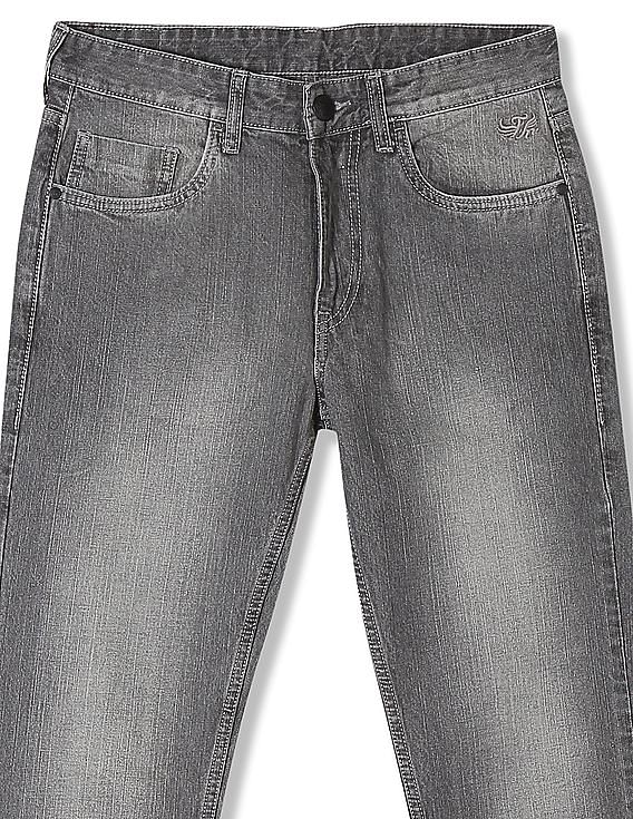 Flying Machine Slim Fit Stone Wash Jeans