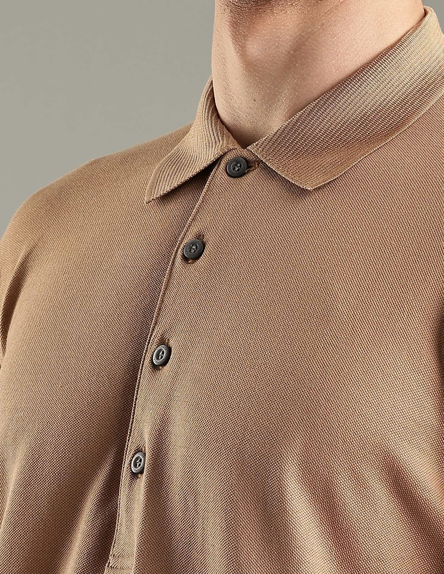 Tommy Hilfiger Solid Regular-Fit Cotton Polo Shirt
