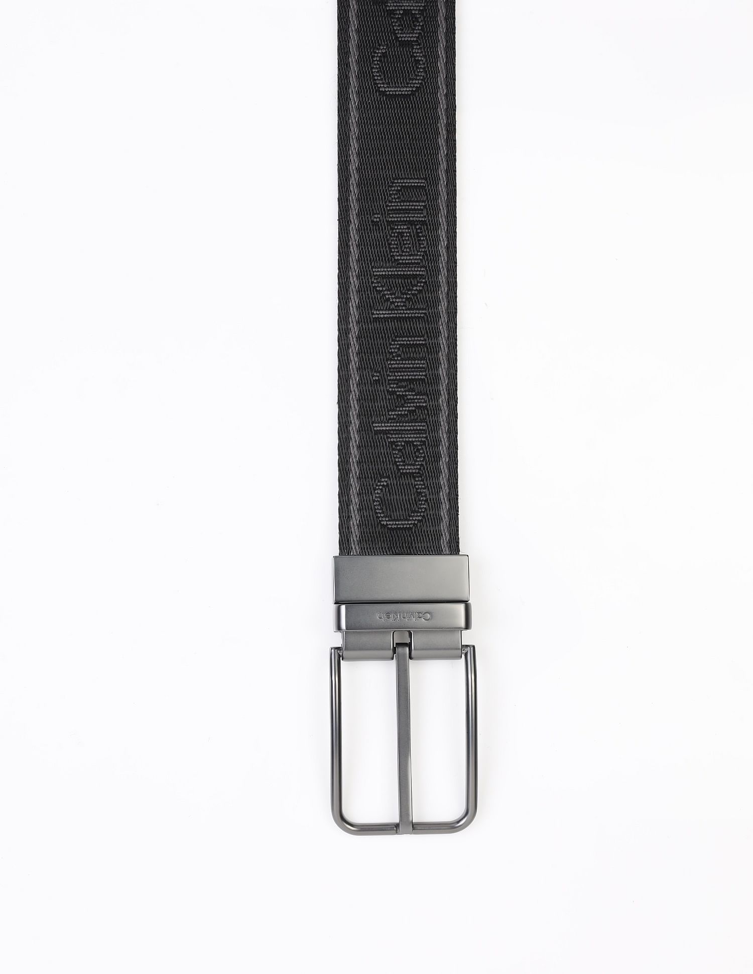 Calvin Klein Printed black Leather reversible Belts