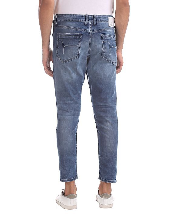 Flying Machine MJ Mankle Slim Fit Washed Jeans