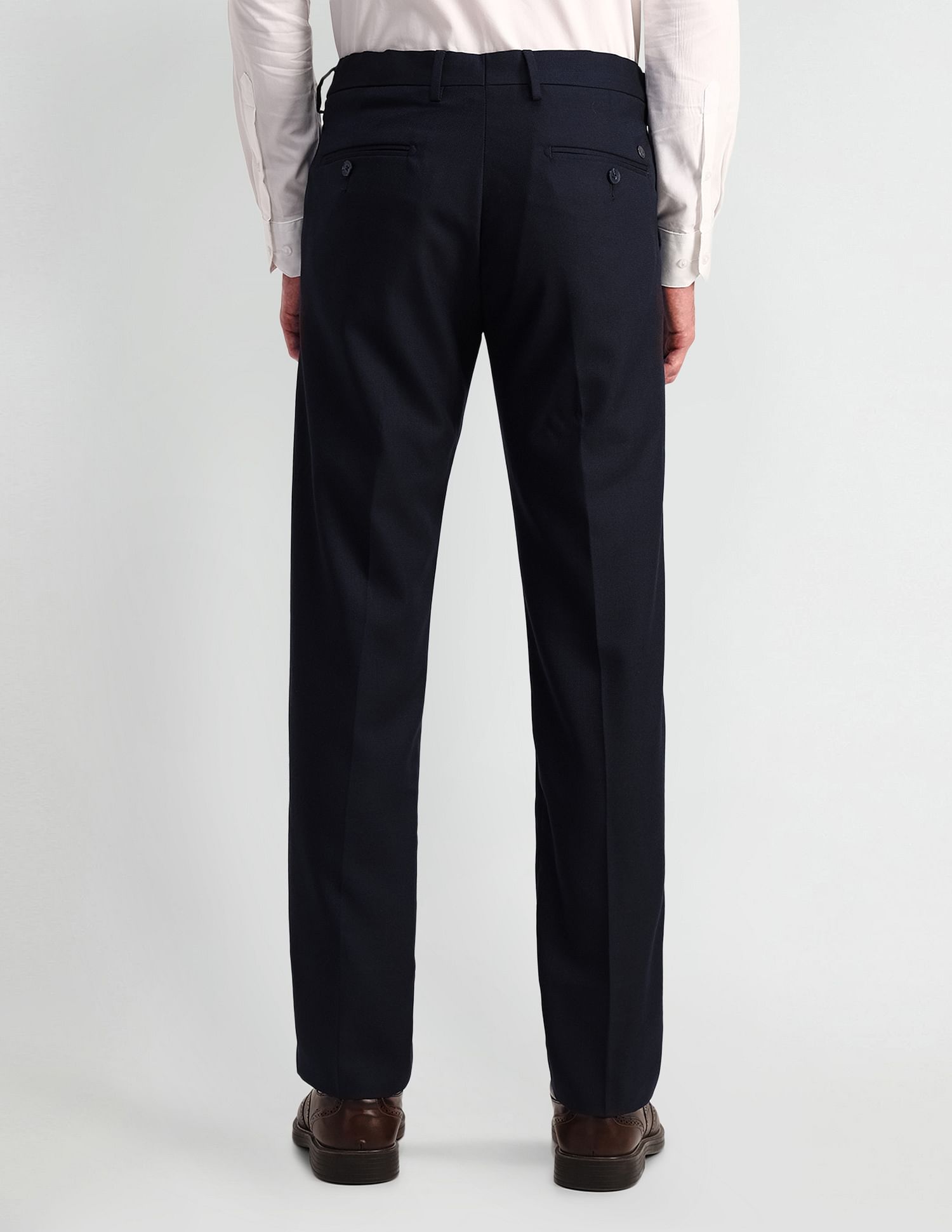 Arrow Mid Rise Twill Trousers