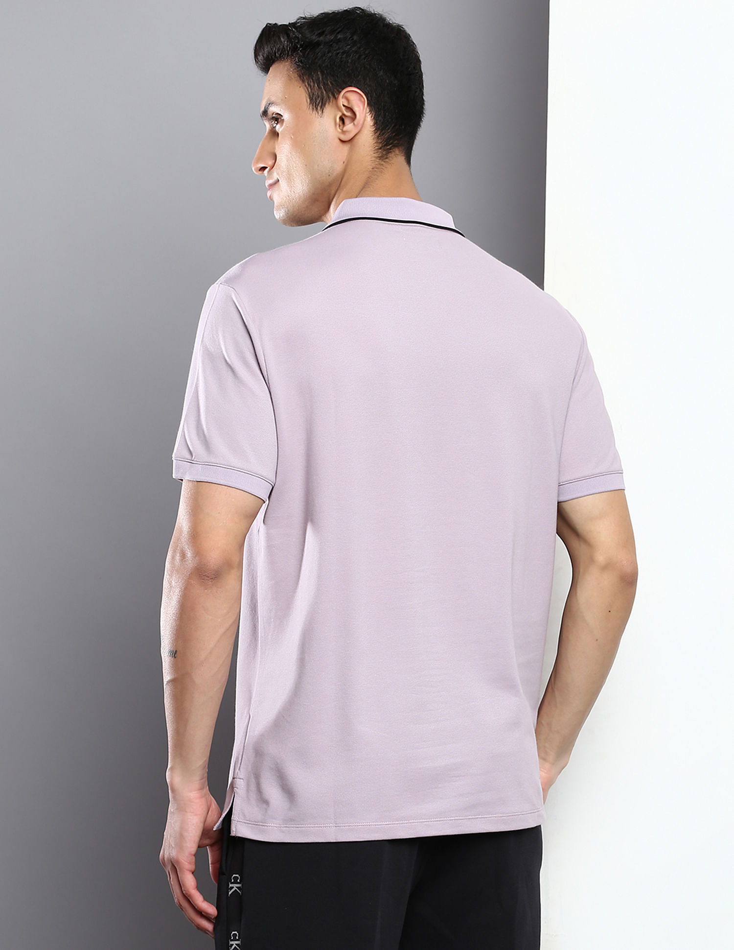 Buy Calvin Klein Liquid Touch Zip Polo Shirt - NNNOW.com