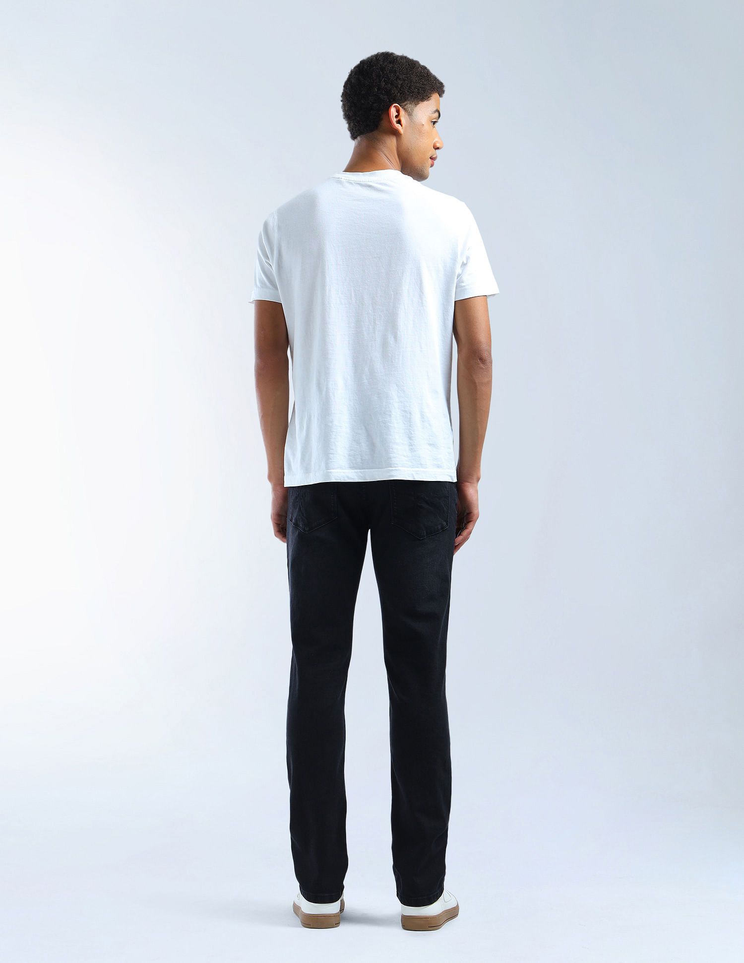 Flying Machine Mid Rise Freddie Slim Straight Fit Jeans