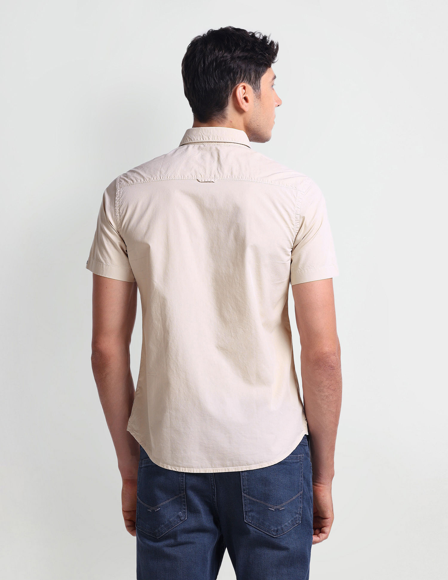 U.S. Polo Assn. Denim Co. Short Sleeve Cotton Shirt