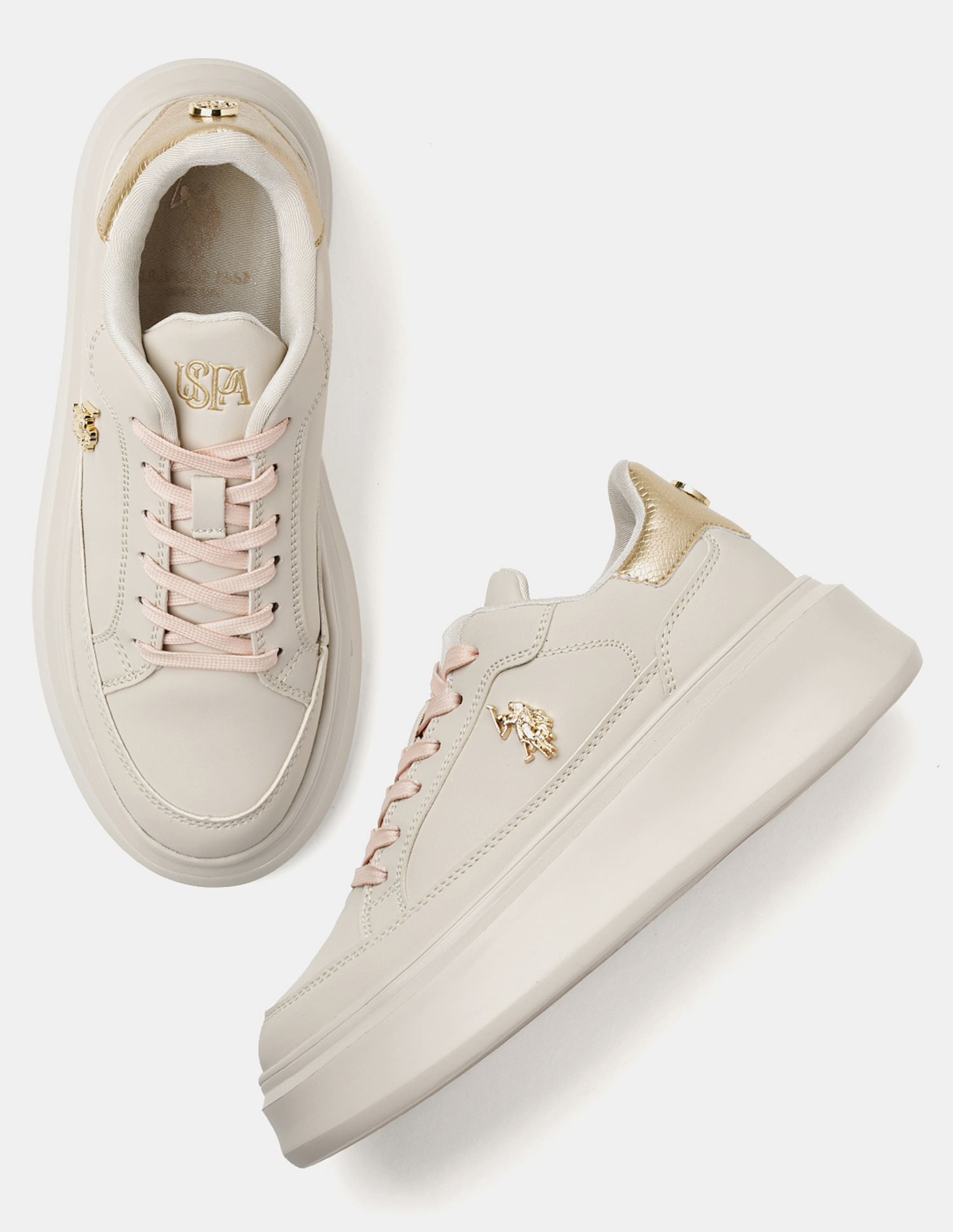 U.S. Polo Assn. Women Eleanor 3.0 Low Top Sneakers
