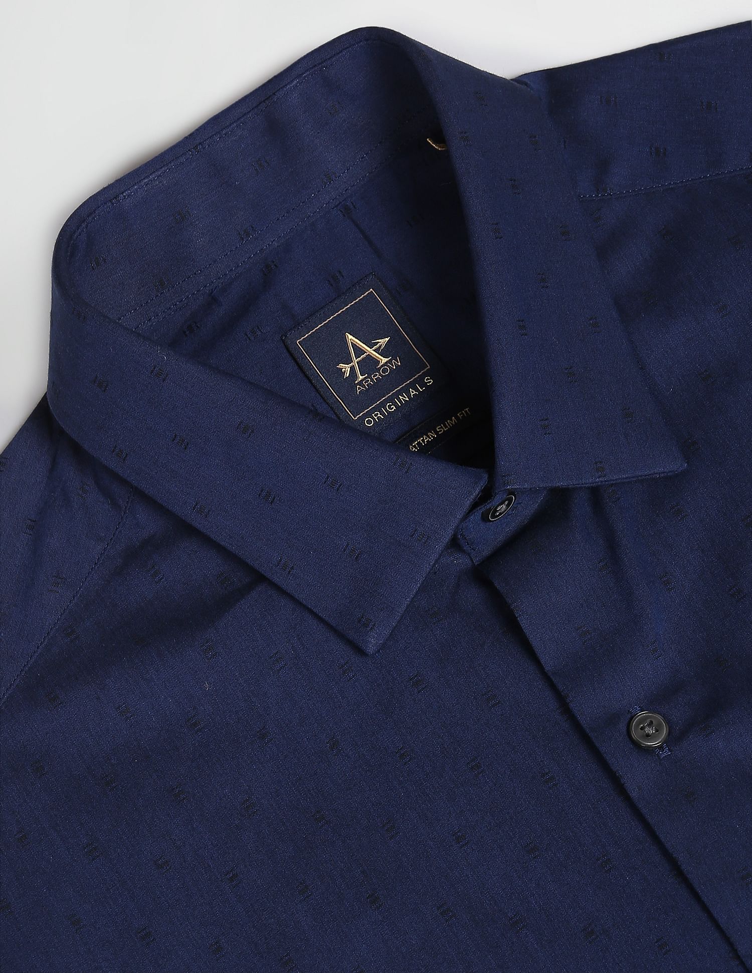 Arrow Self Design Twill Shirt