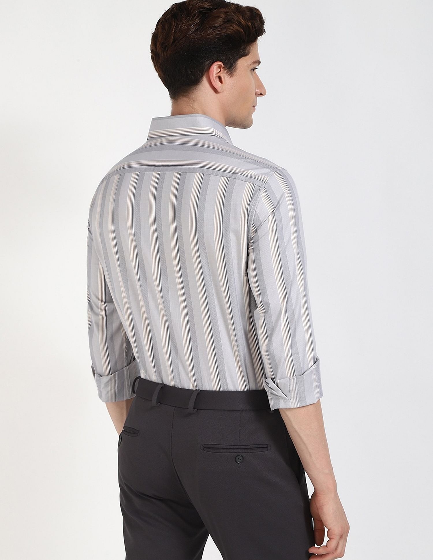 Tommy Hilfiger Striped Regular-Fit Cotton Shirt