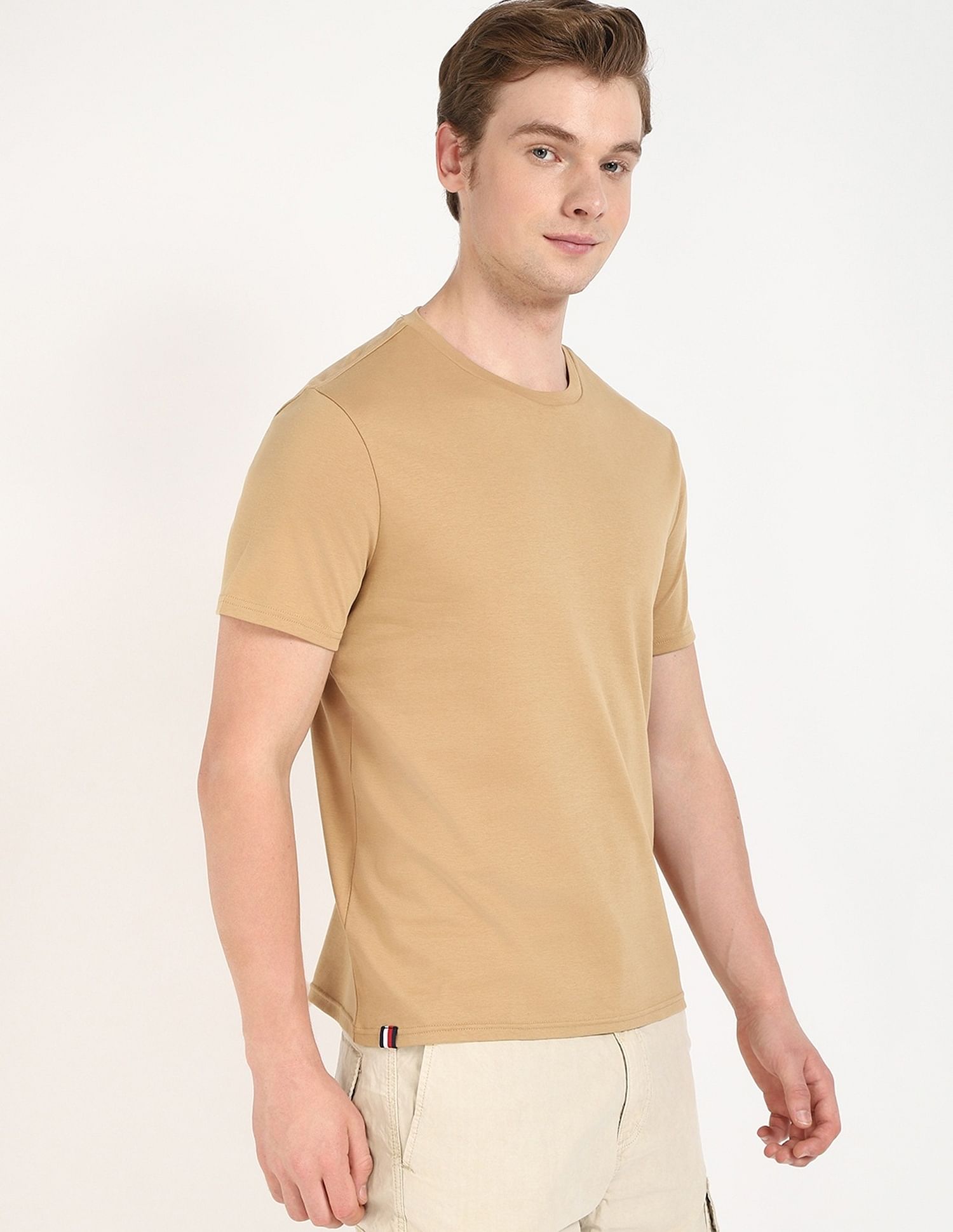 Tommy Hilfiger Solid Regular-Fit Cotton T-Shirt