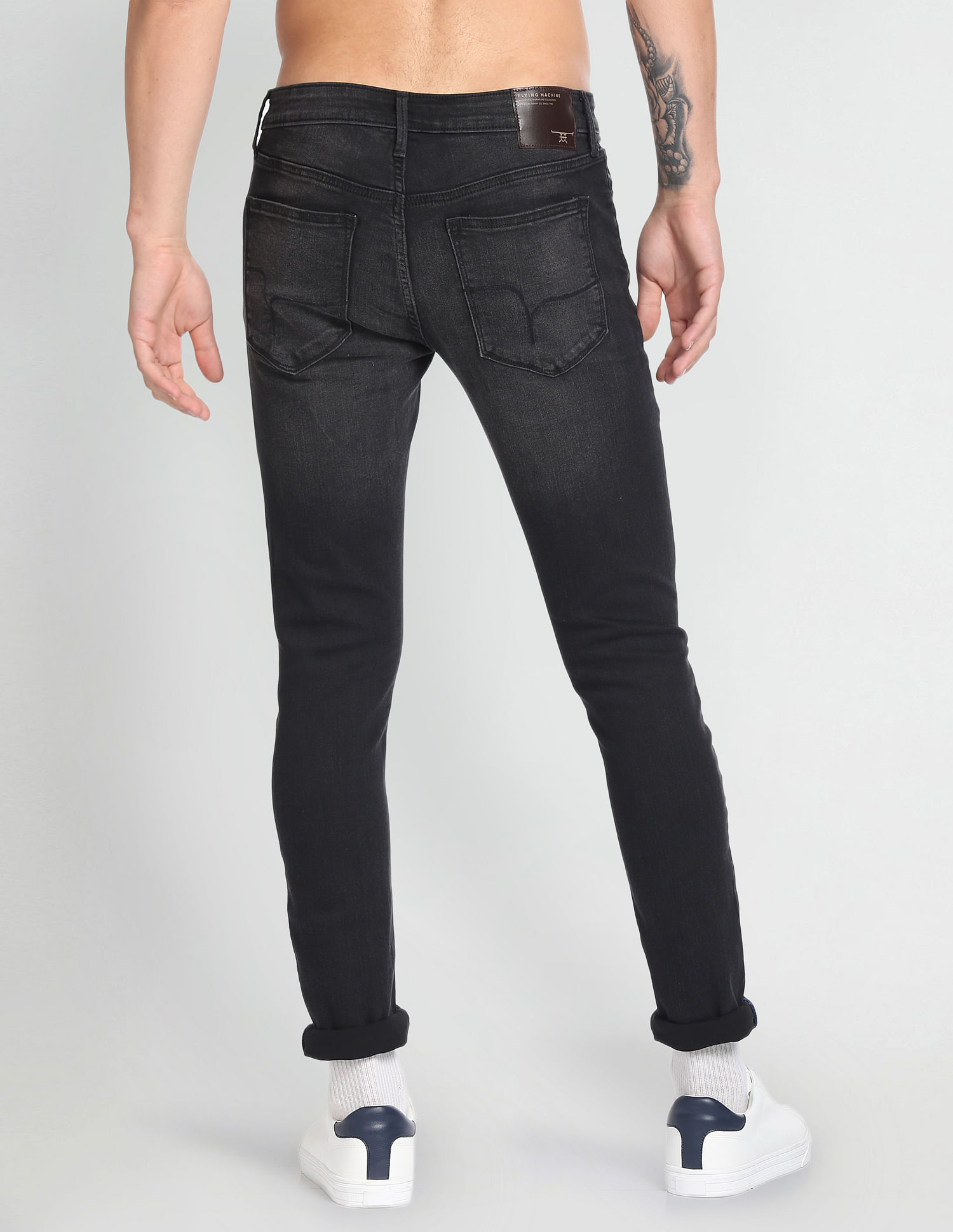 Flying Machine Jackson Skinny Fit Low Rise Jeans