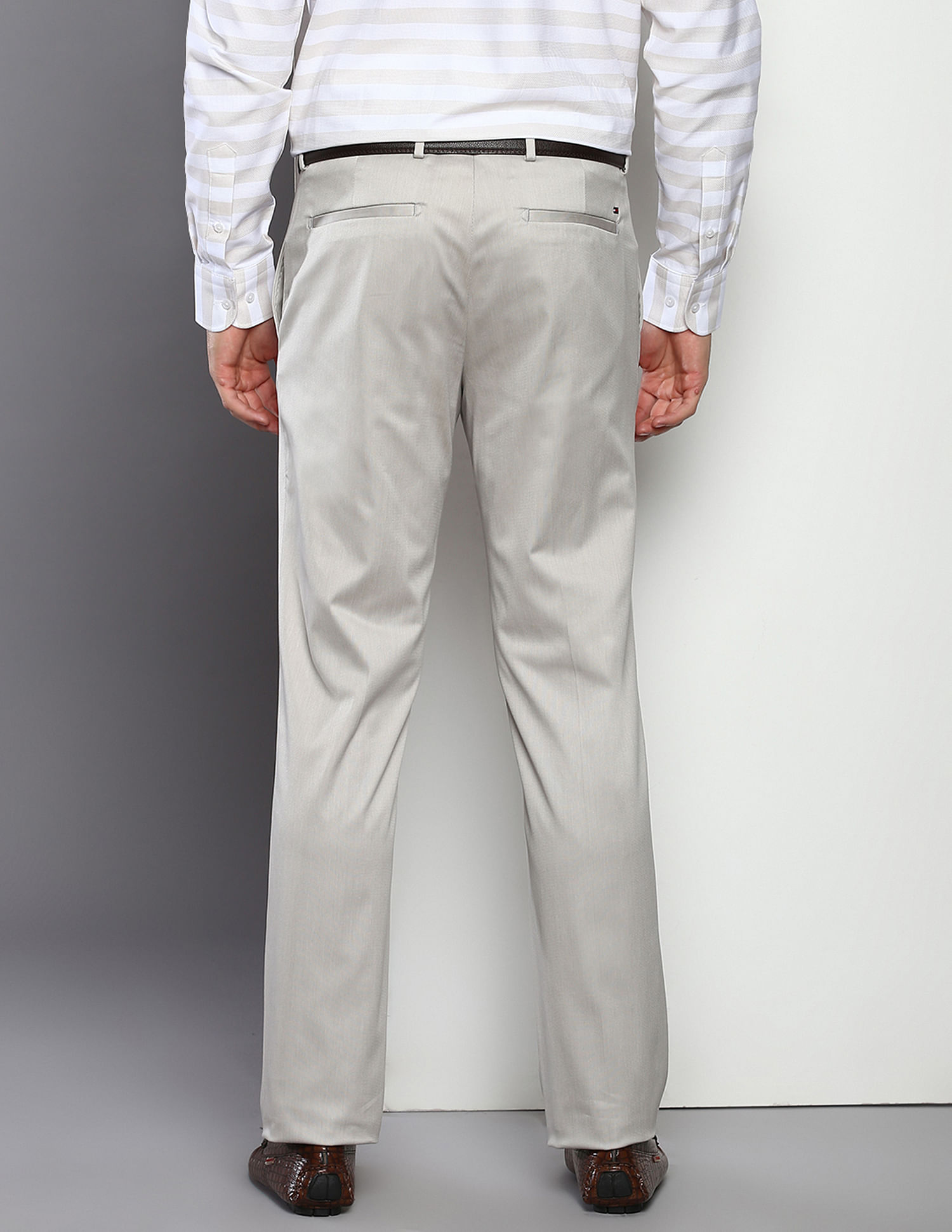 Tommy Hilfiger Mid Rise Solid Trousers
