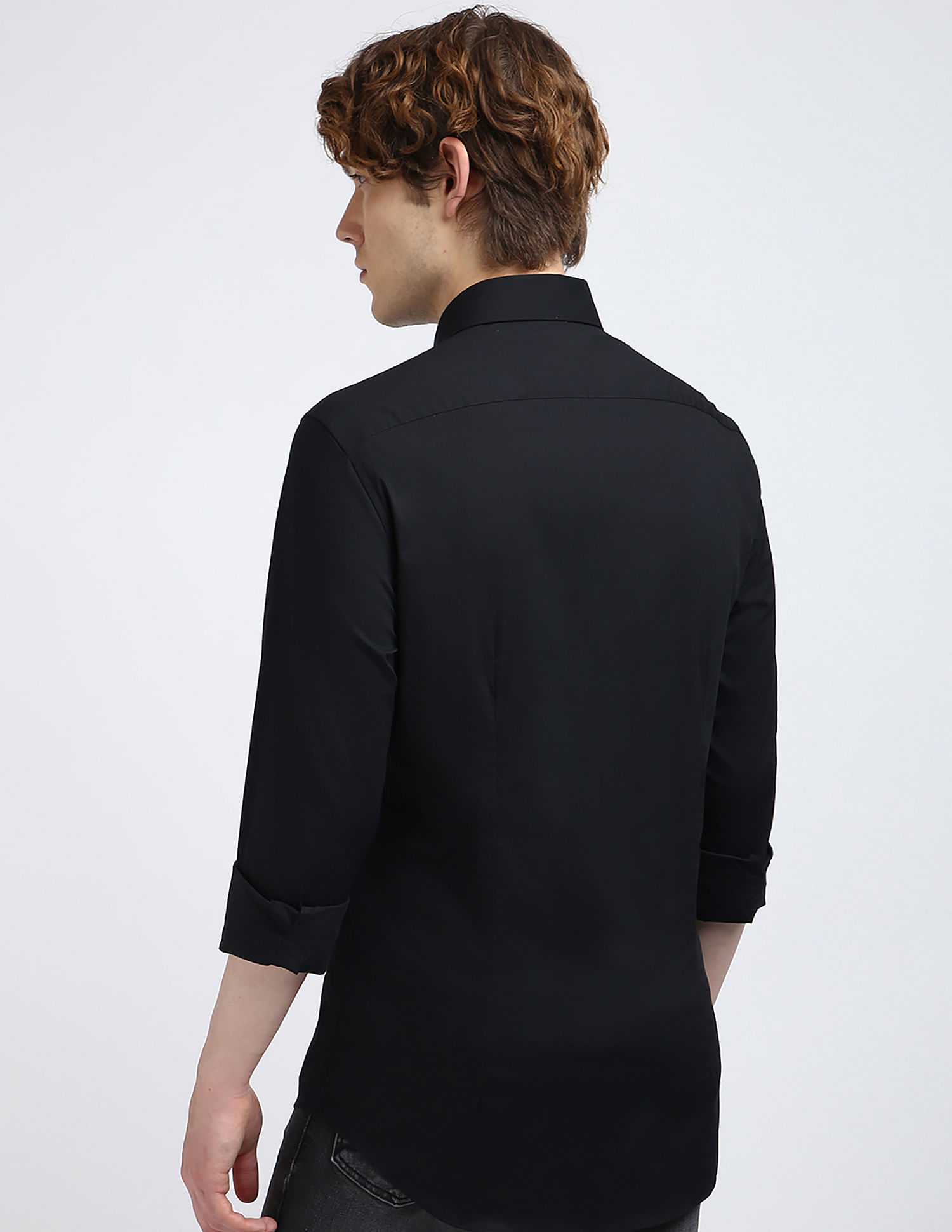 Tommy Hilfiger Poplin Solid Slim Fit Shirt