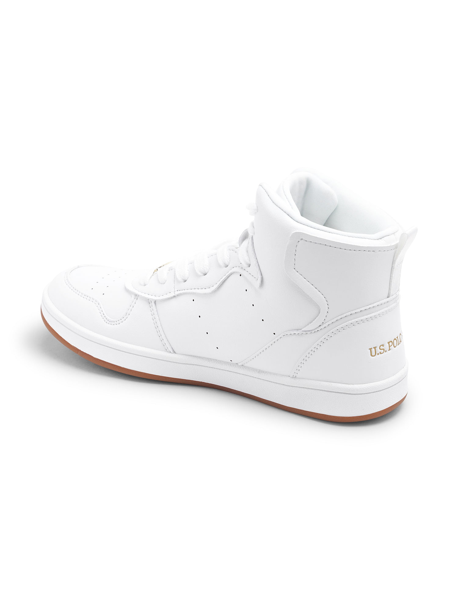 U.S. Polo Assn. Women Round Toe Solid Rowan Sneakers